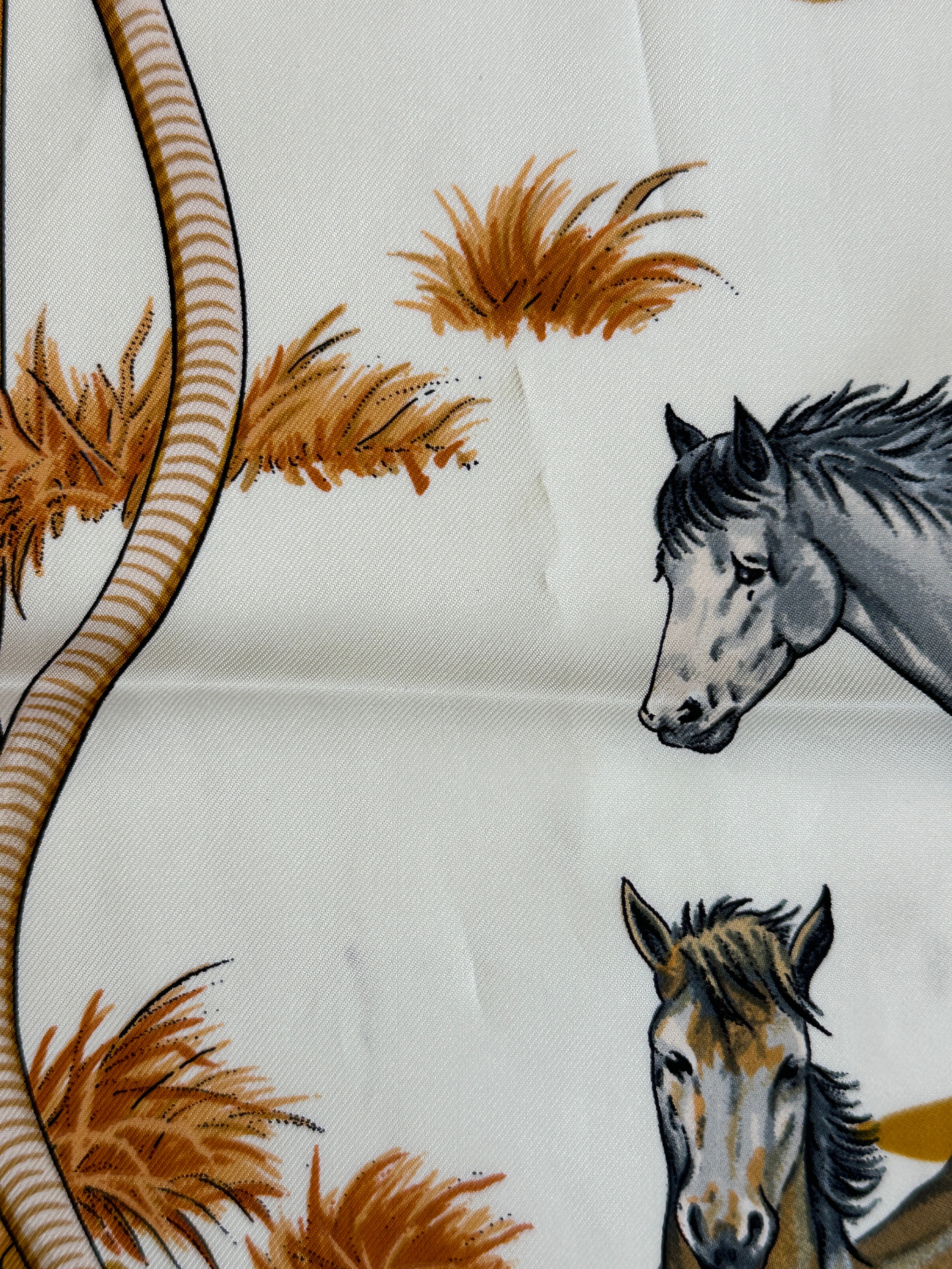 Hermès Les Mustangs 90