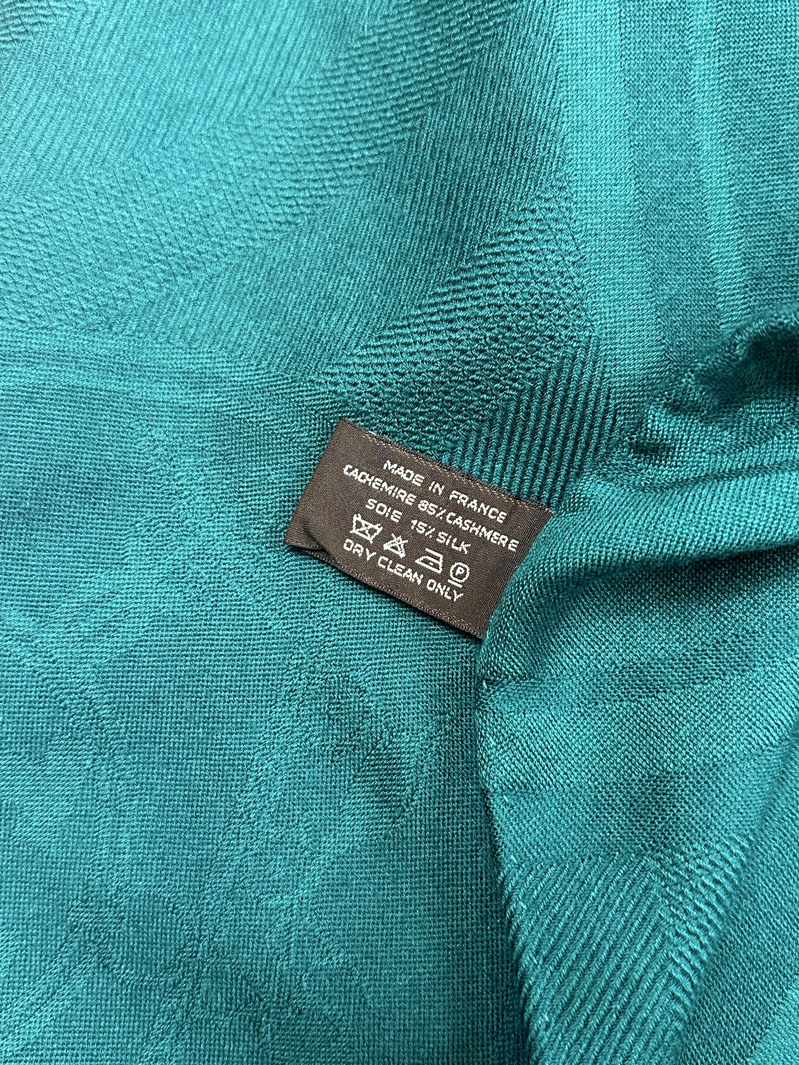 Hermès New Libris Cashmere Silk Stole