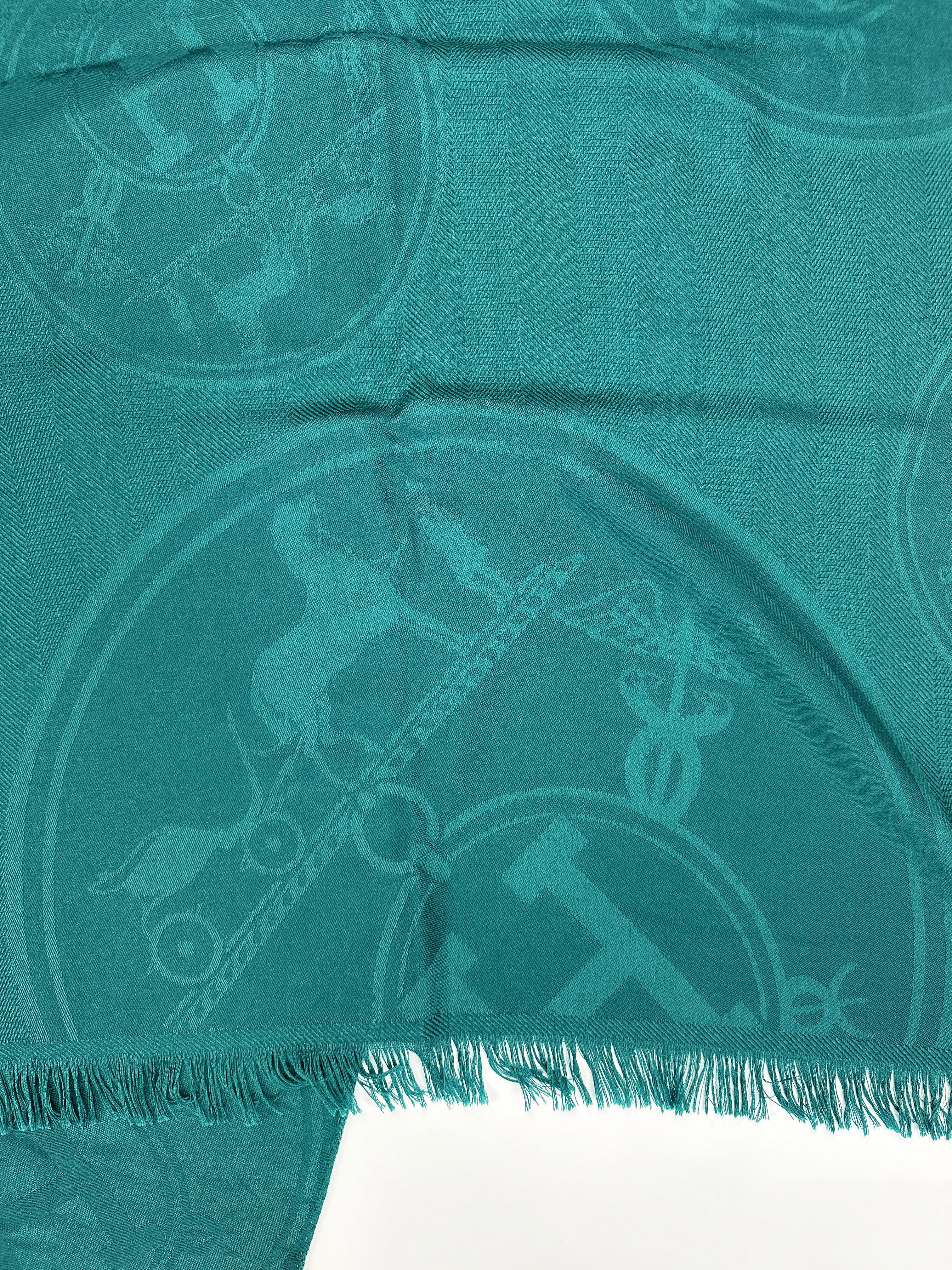 Hermès New Libris Cashmere Silk Stole