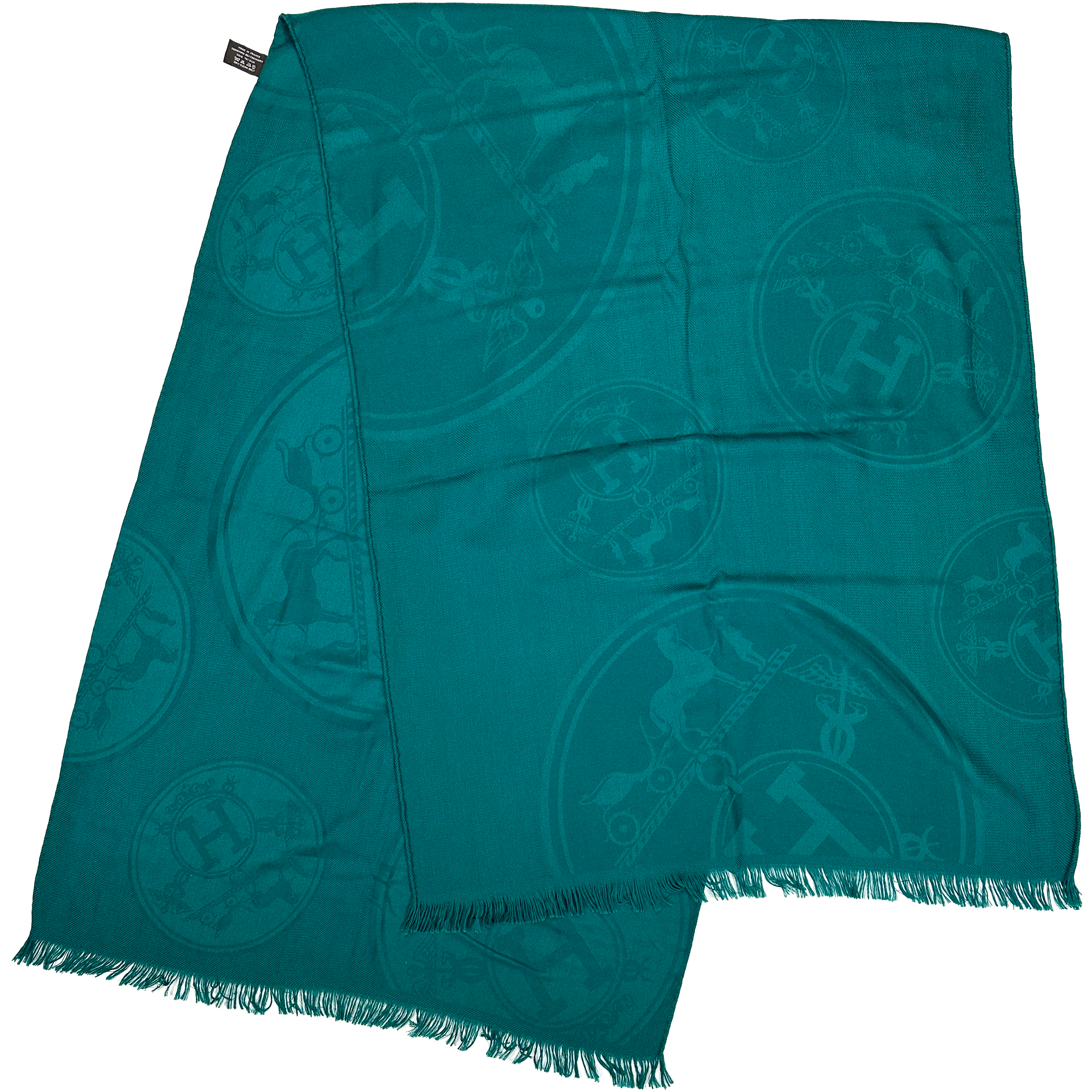 Hermès New Libris Cashmere Silk Stole