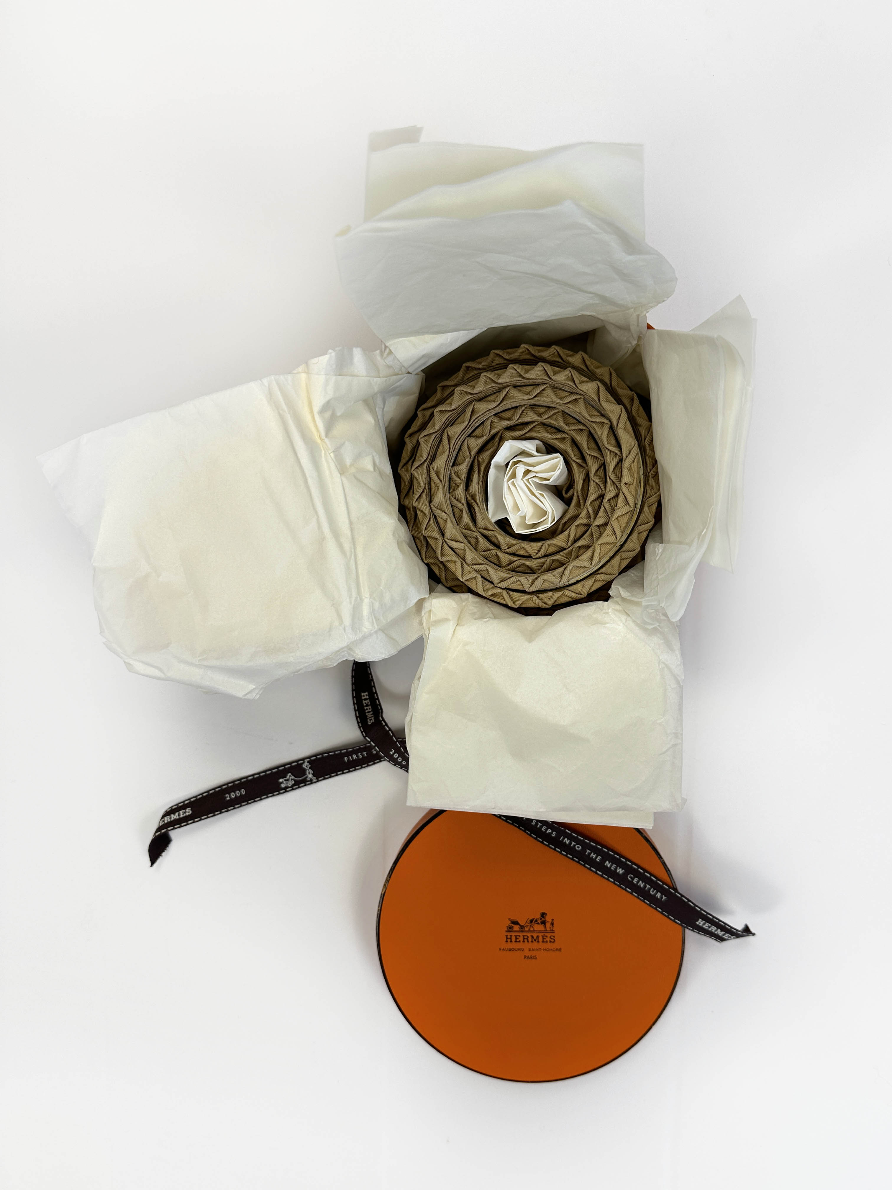 Hermès Charmes des Plages Normandes Plissé 90