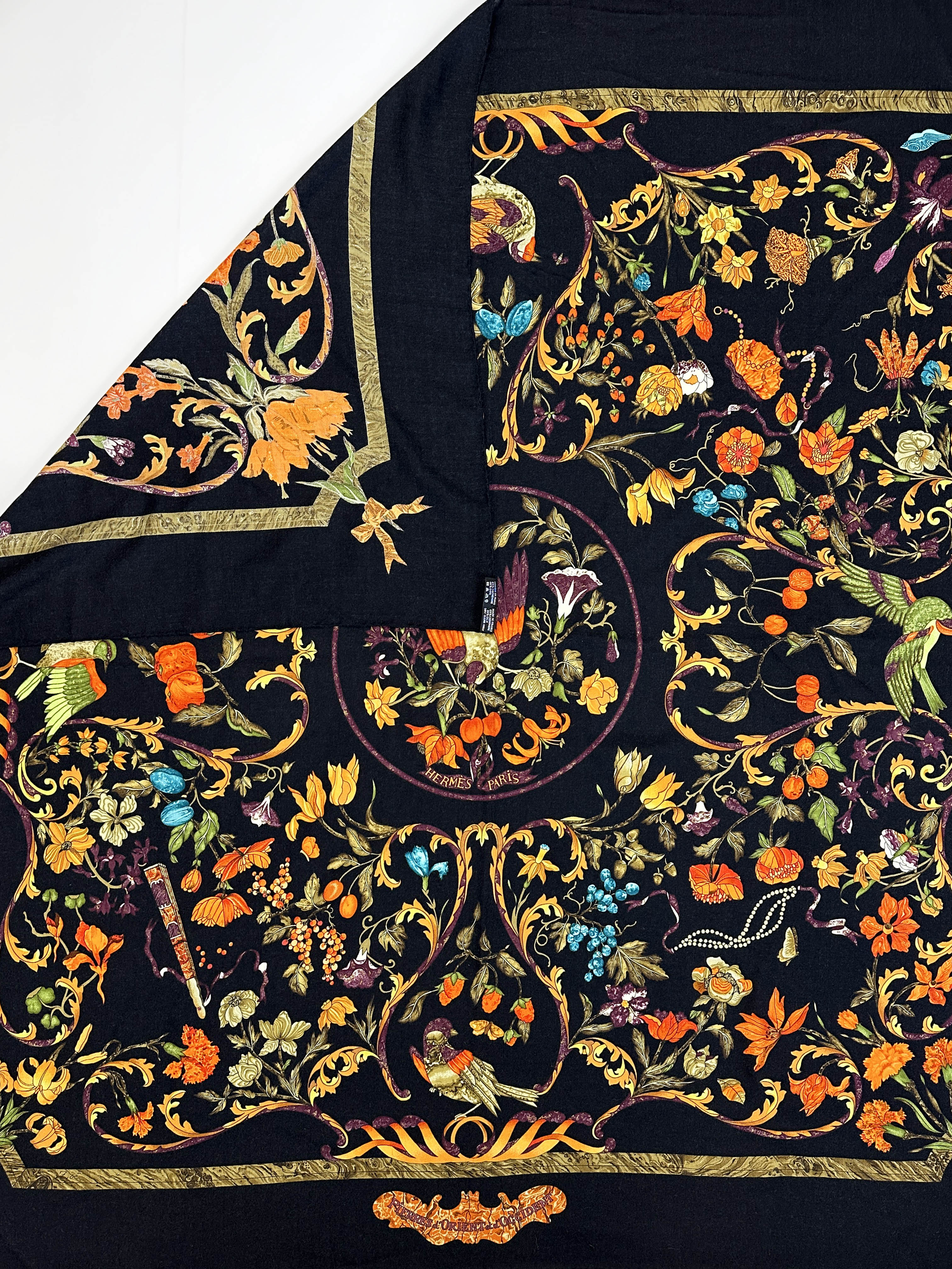 Hermès Pierres d'Orient et d'Occident Cashmere Silk 140