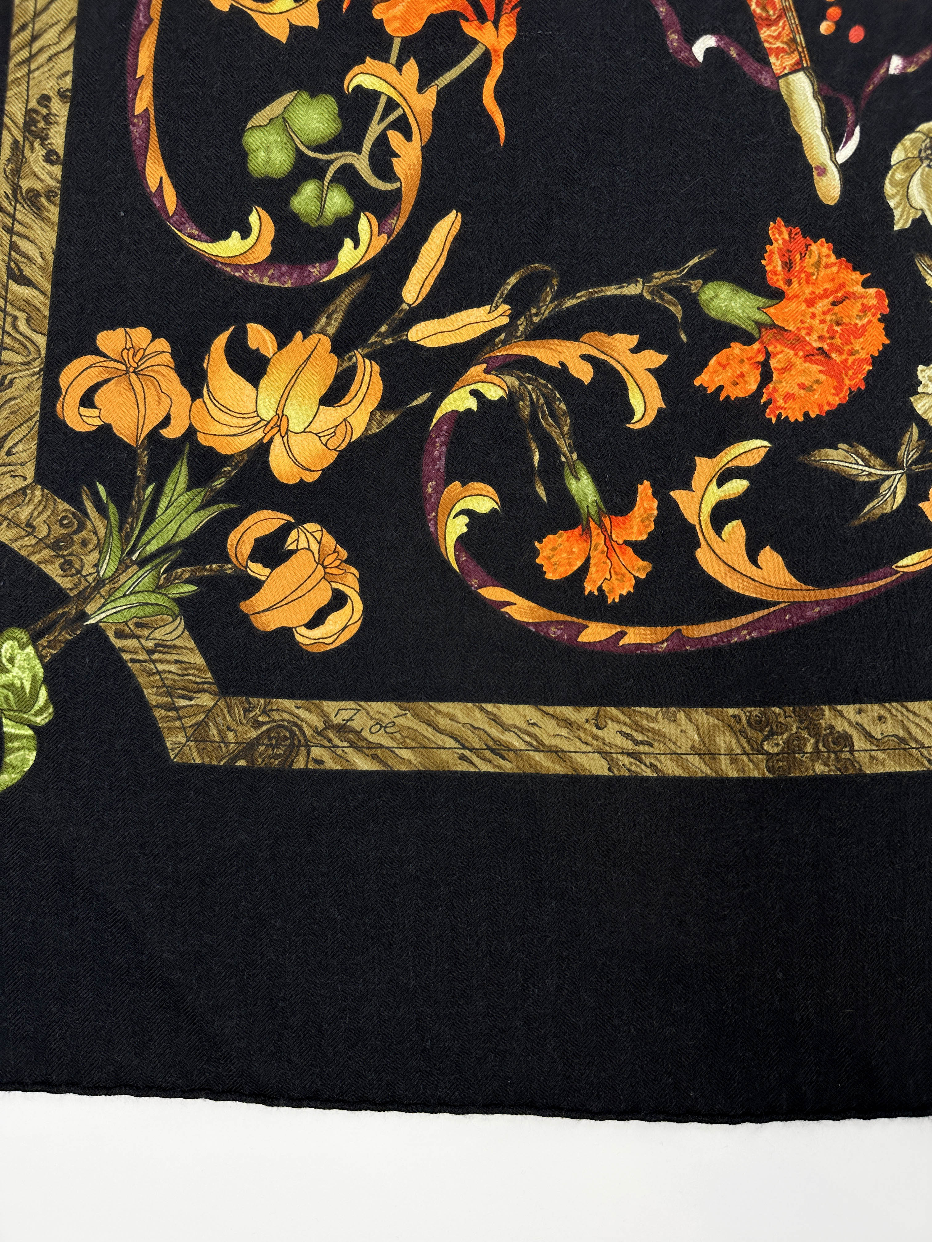 Hermès Pierres d'Orient et d'Occident Cashmere Silk 140