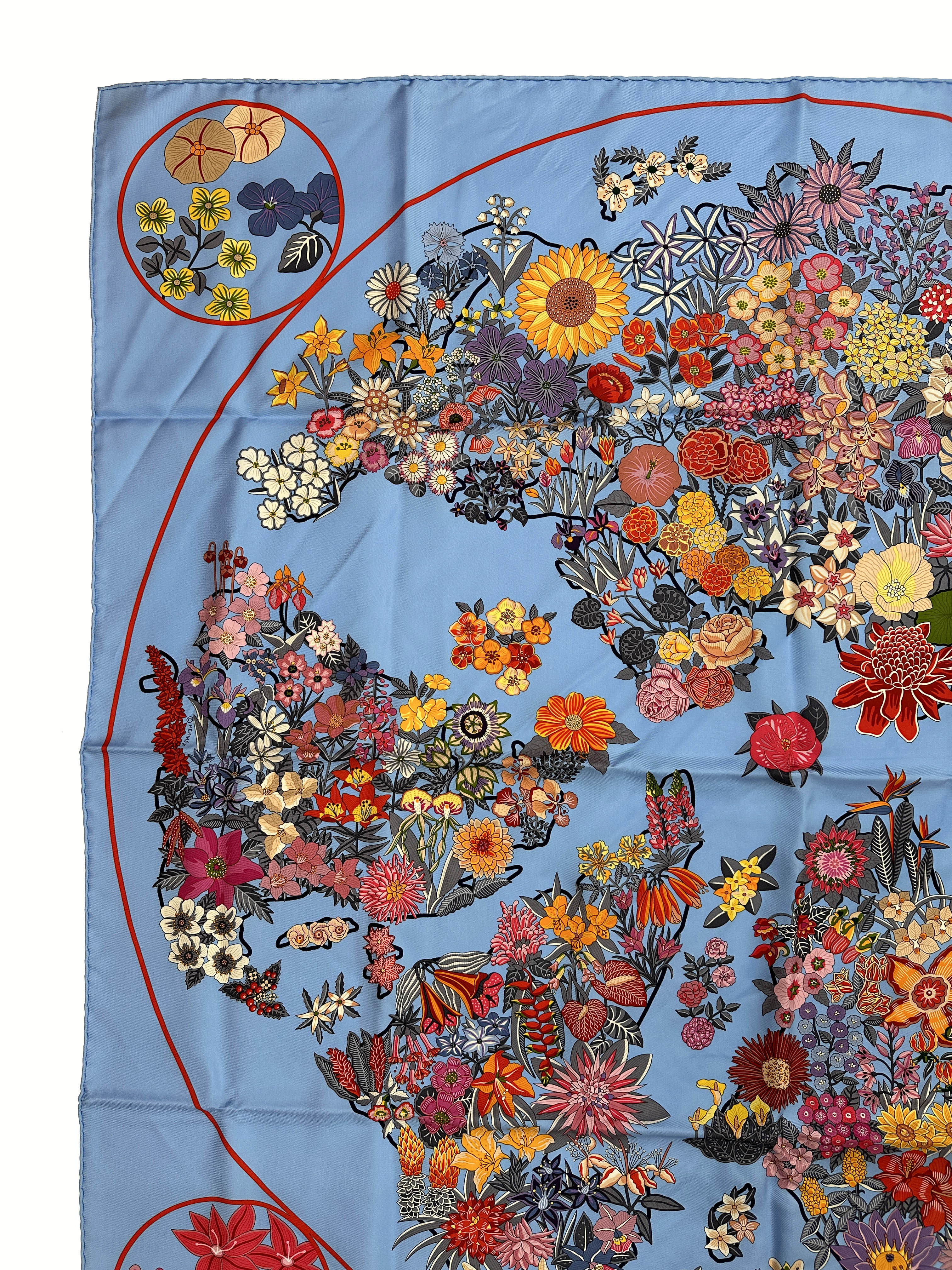 Hermès Planifleurs 90