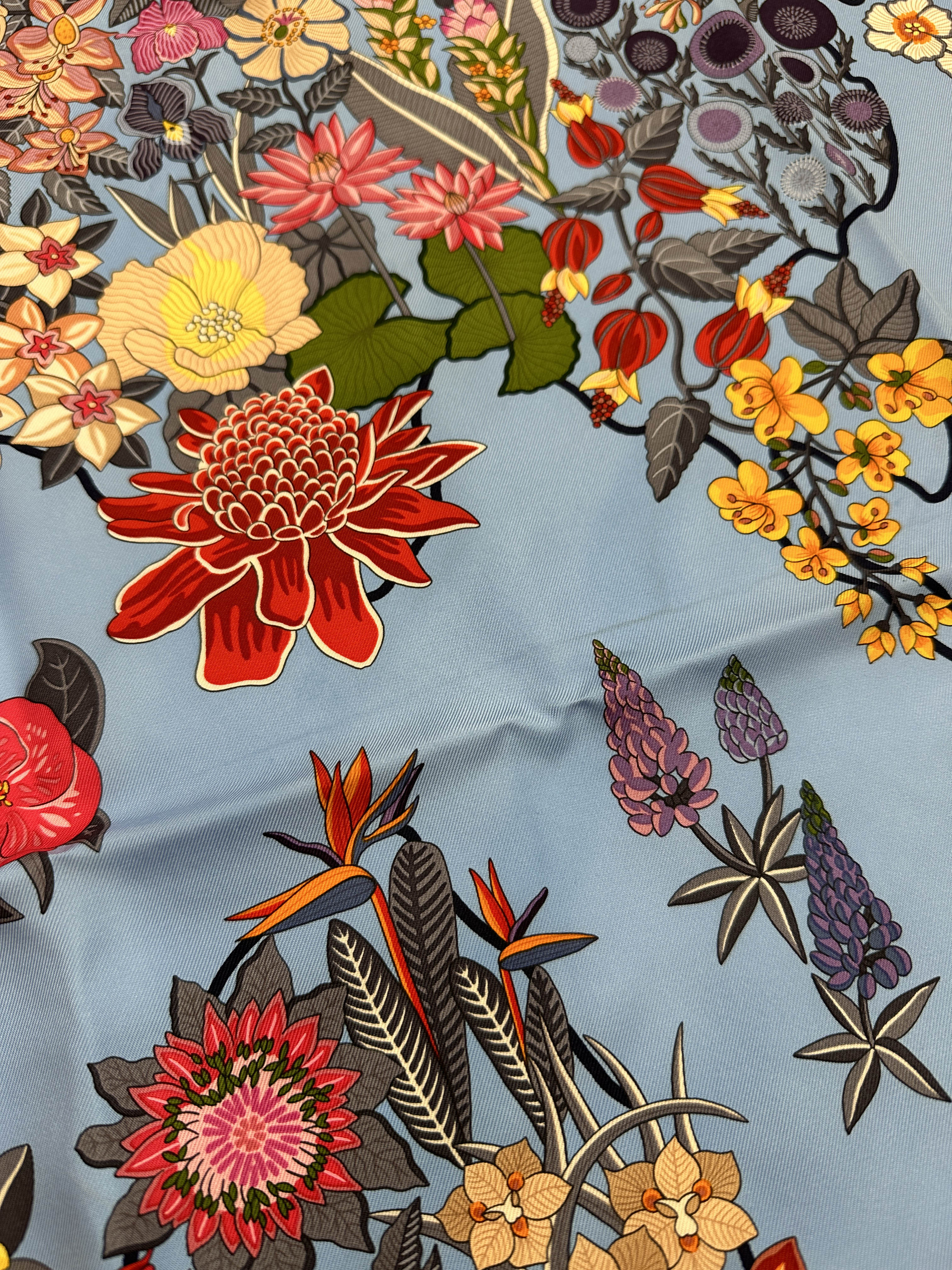 Hermès Planifleurs 90