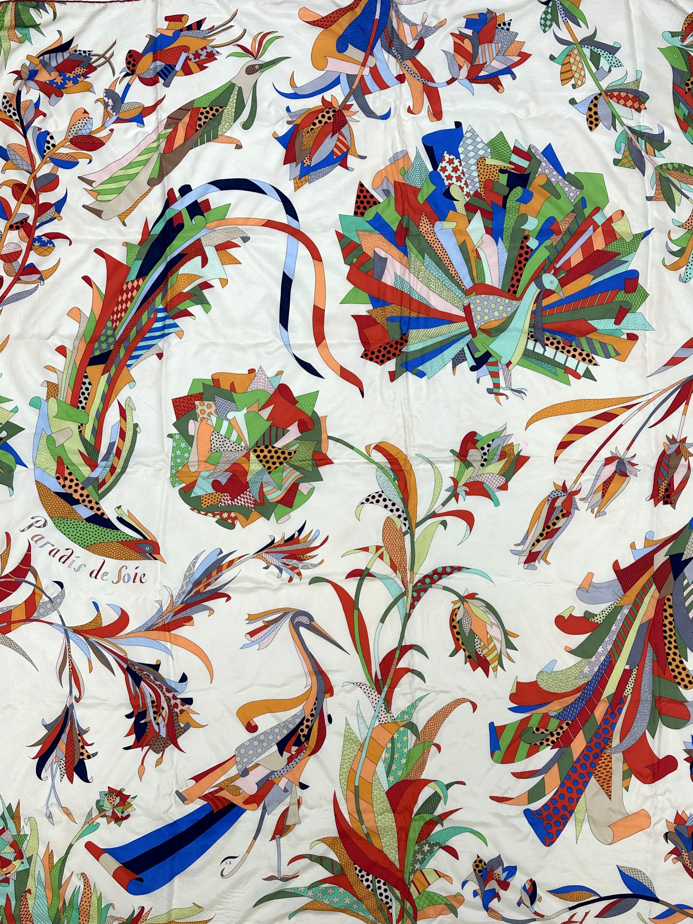 Hermès Paradis de Soie Silk 140