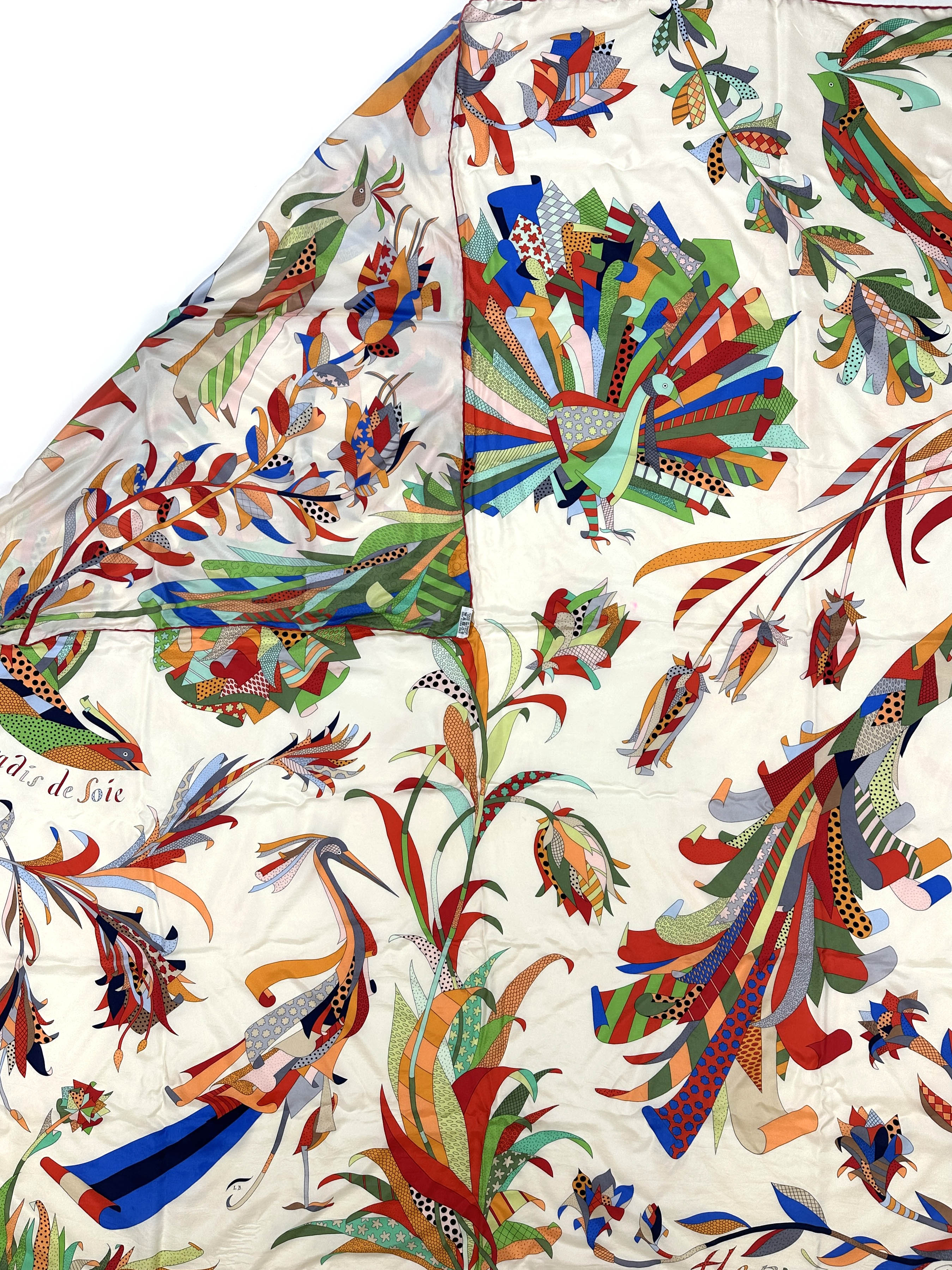 Hermès Paradis de Soie Silk 140