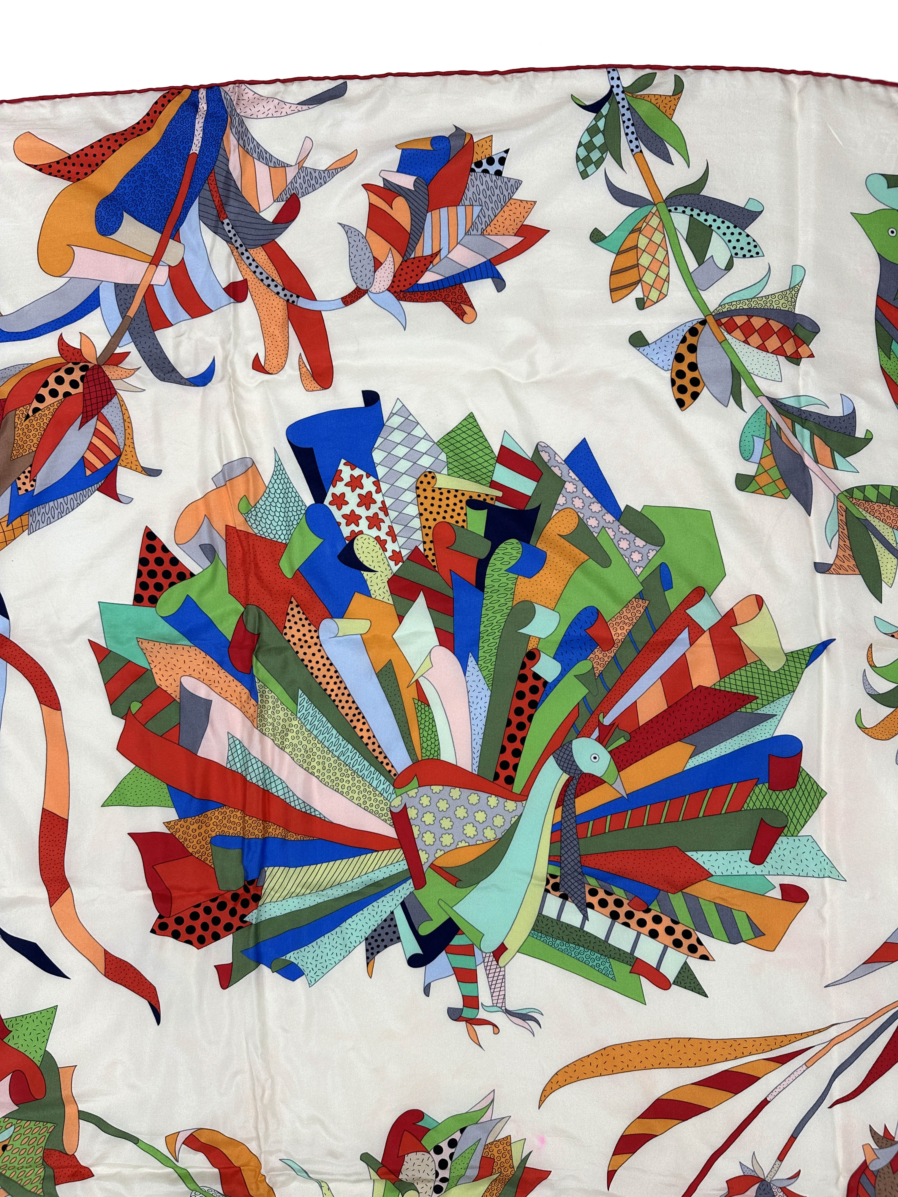 Hermès Paradis de Soie Silk 140