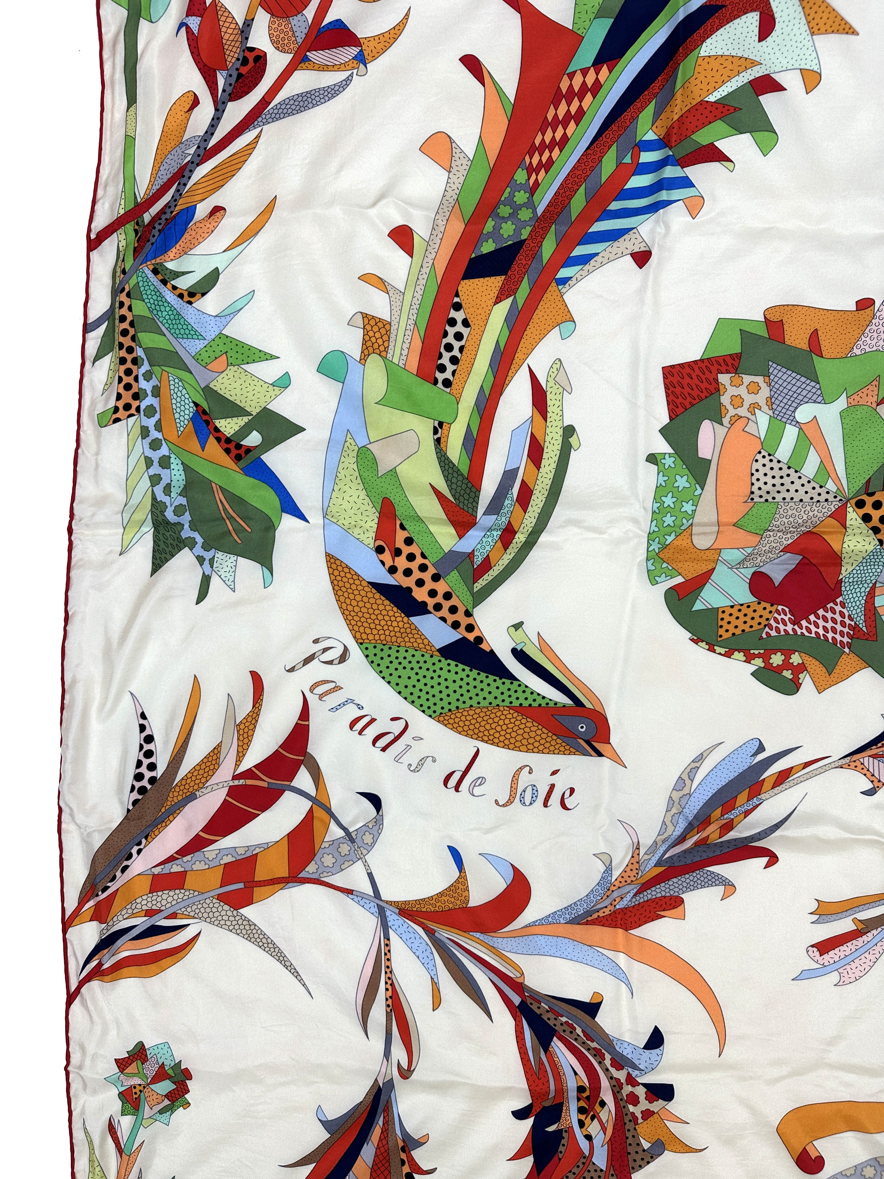 Hermès Paradis de Soie Silk 140