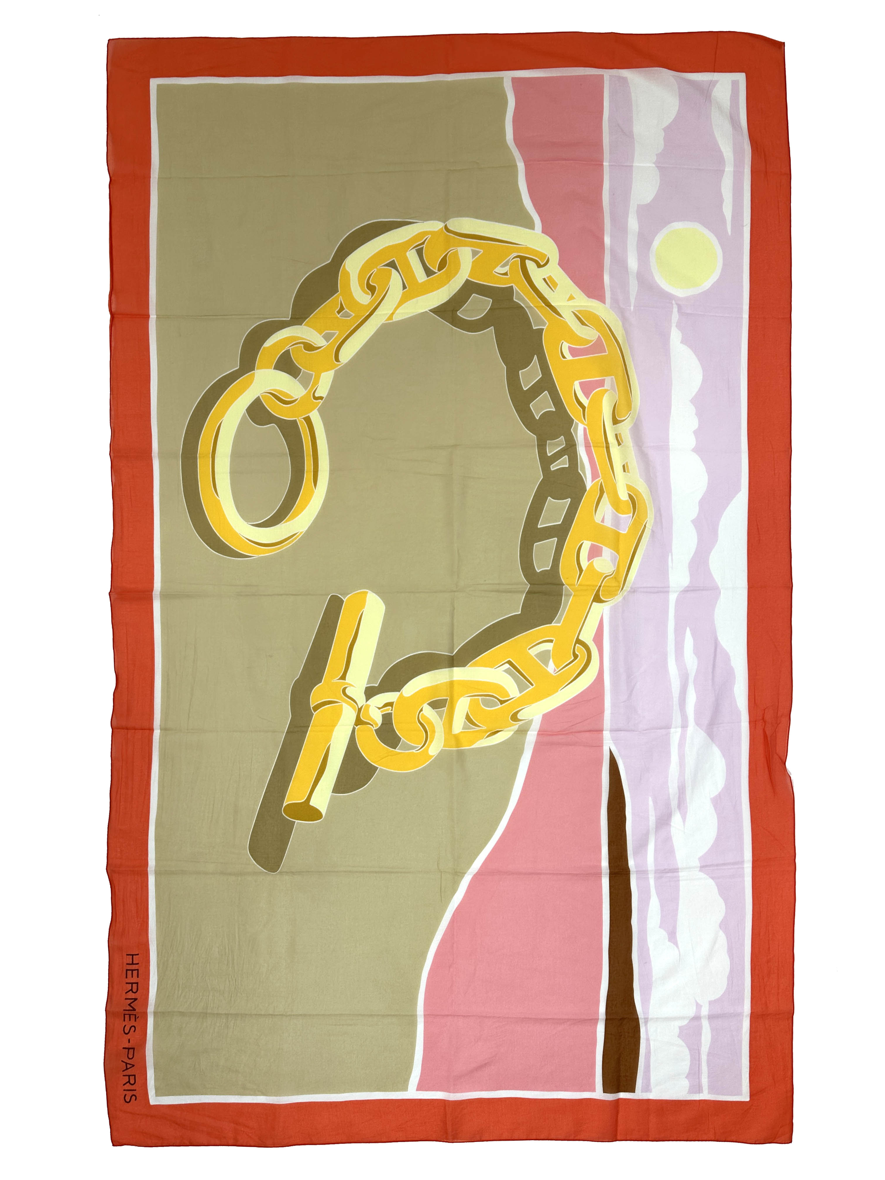 Hermès Escale a la Plage Pareo & Towel Set
