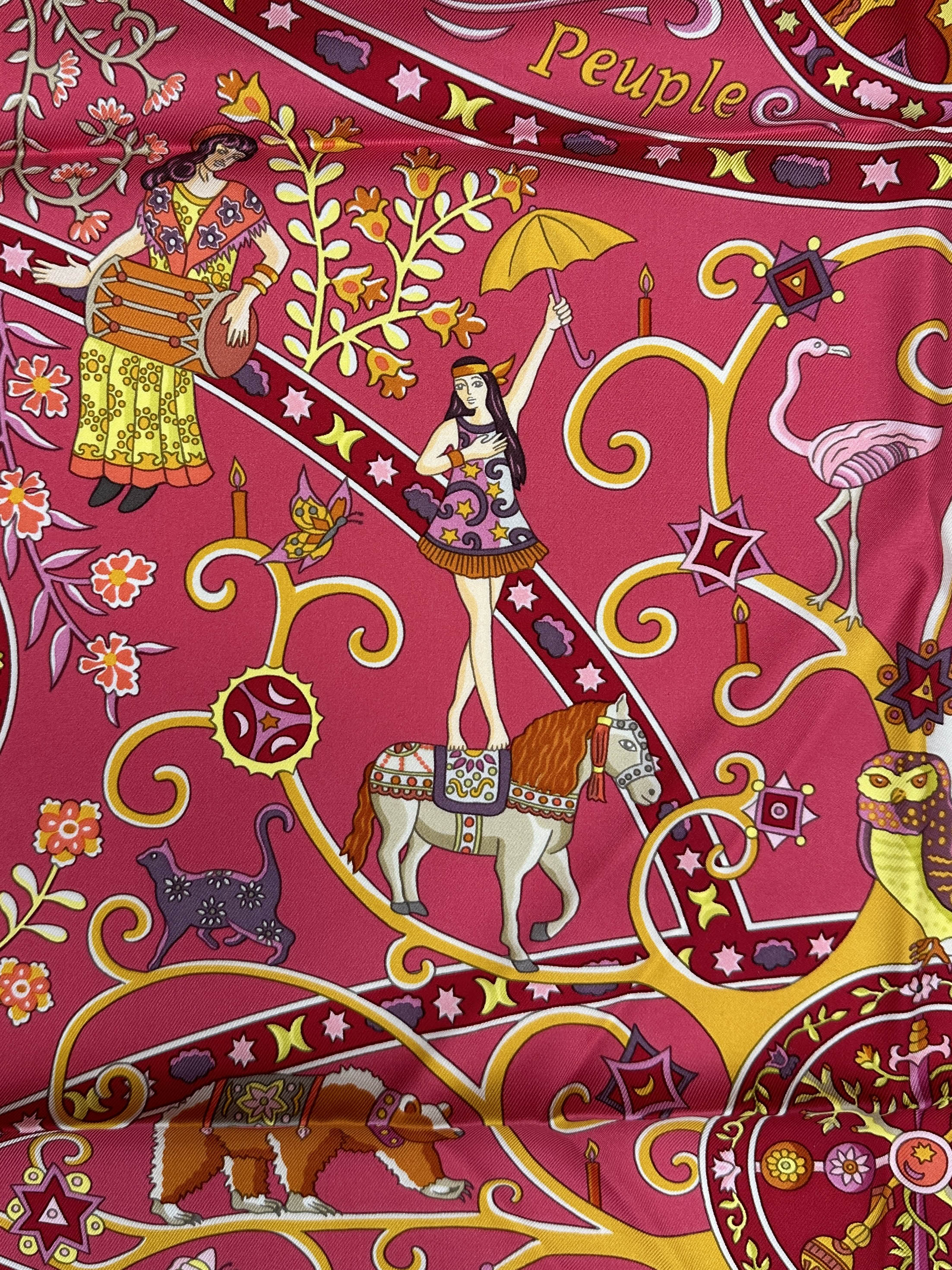 Hermès Peuple Du Vent 90