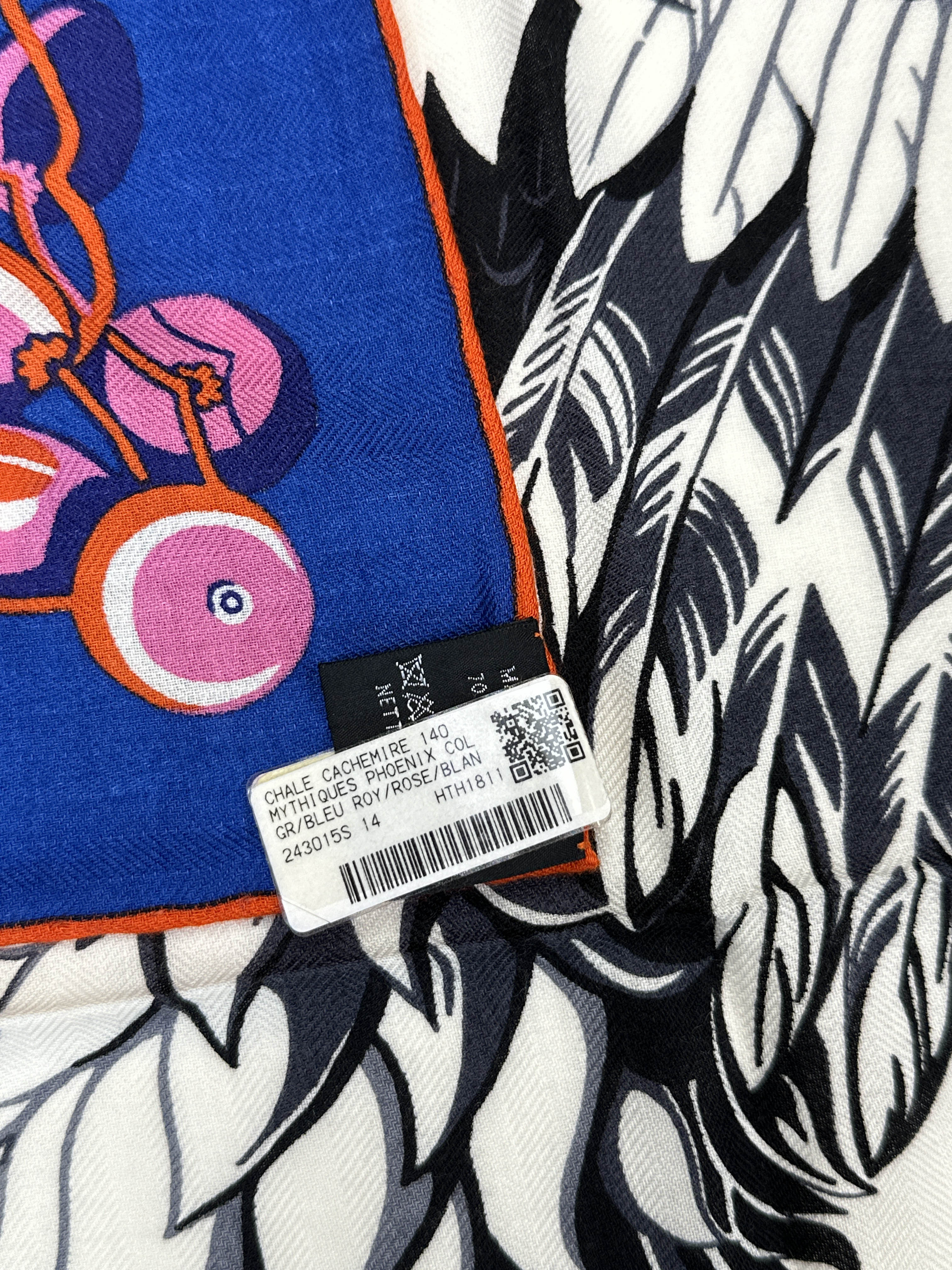 Hermès Mythiques Phoenix Colorage Cashmere Silk 140