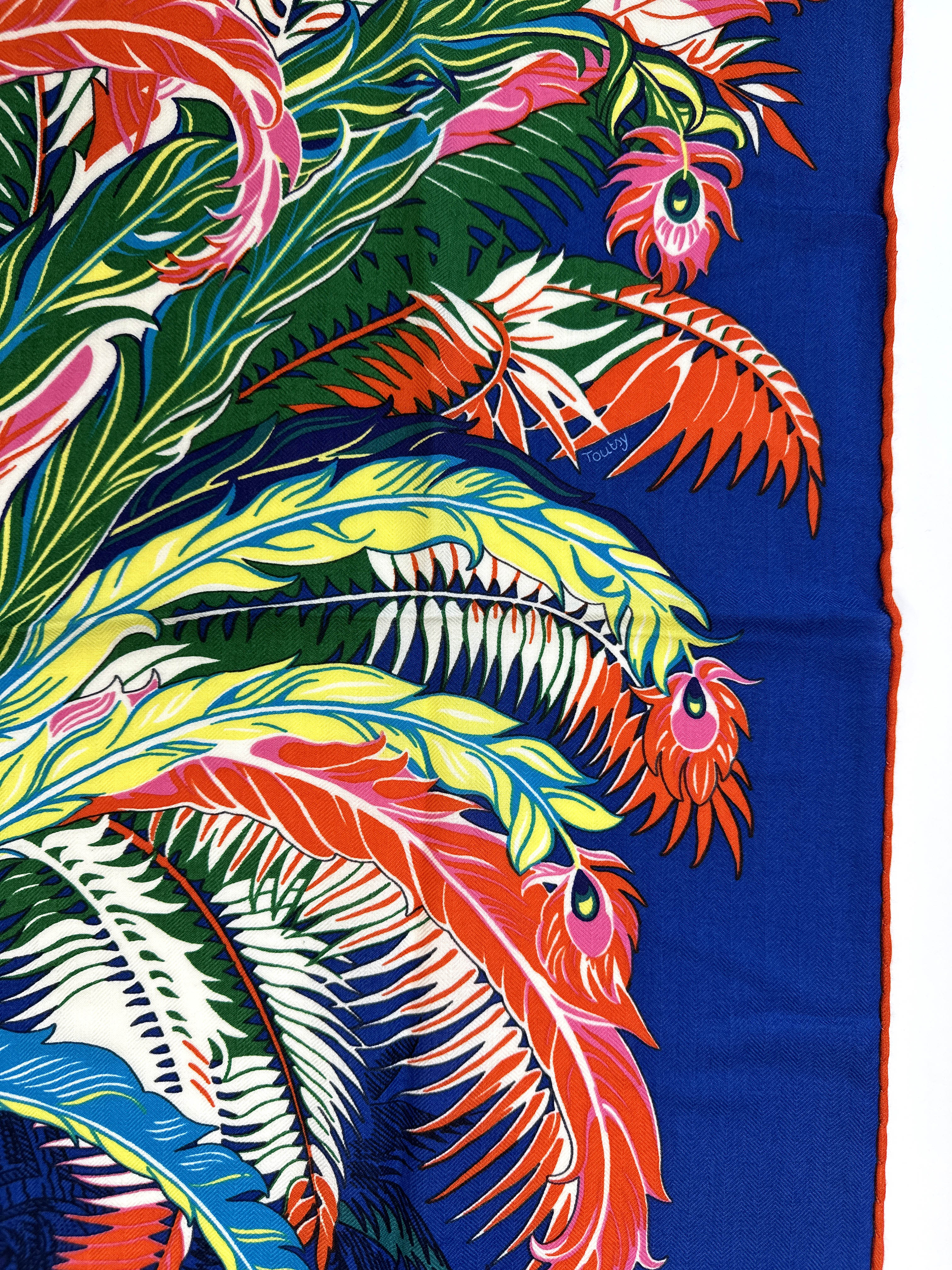 Hermès Mythiques Phoenix Colorage Cashmere Silk 140