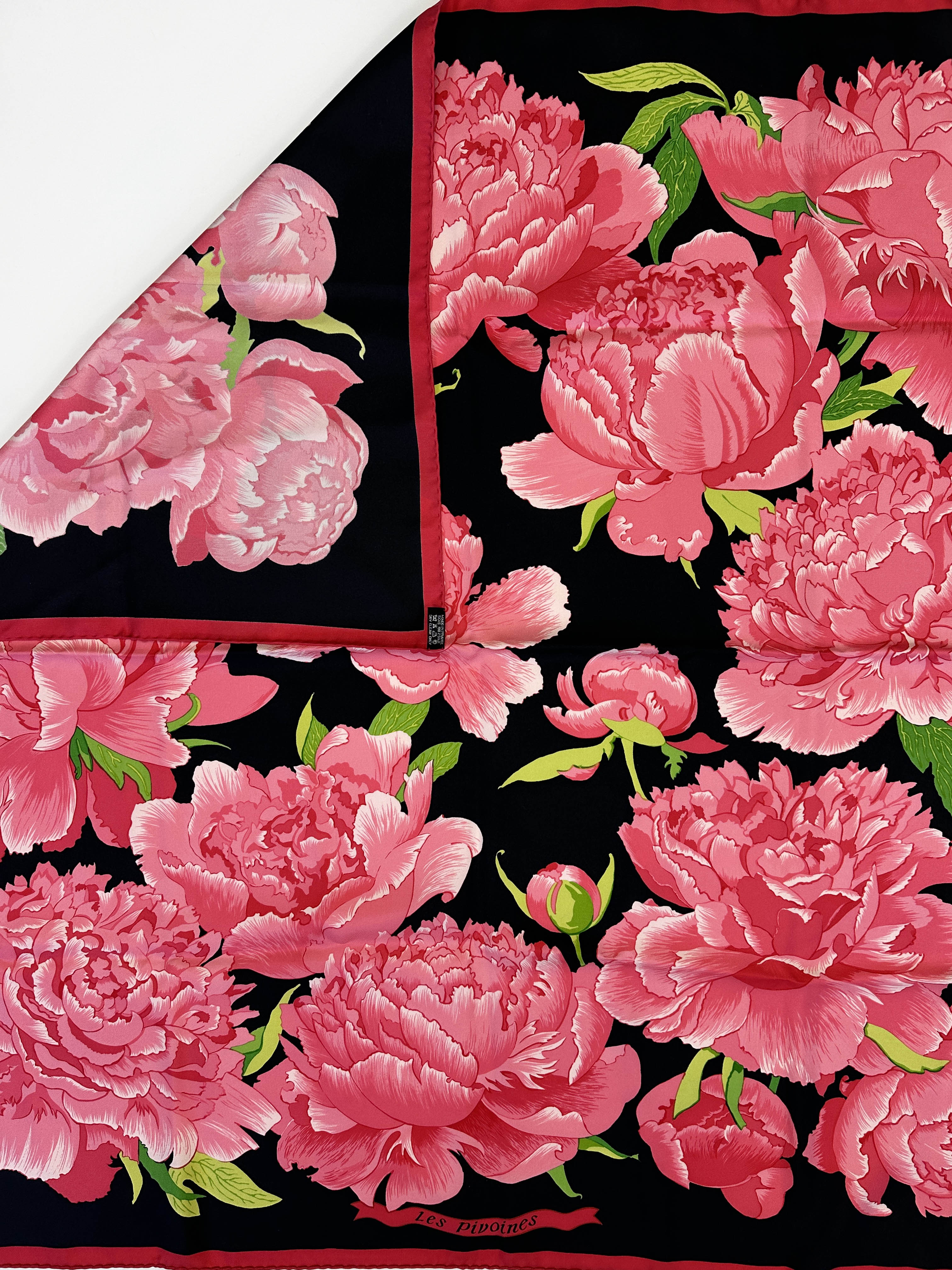 Hermès Les Pivoines 90