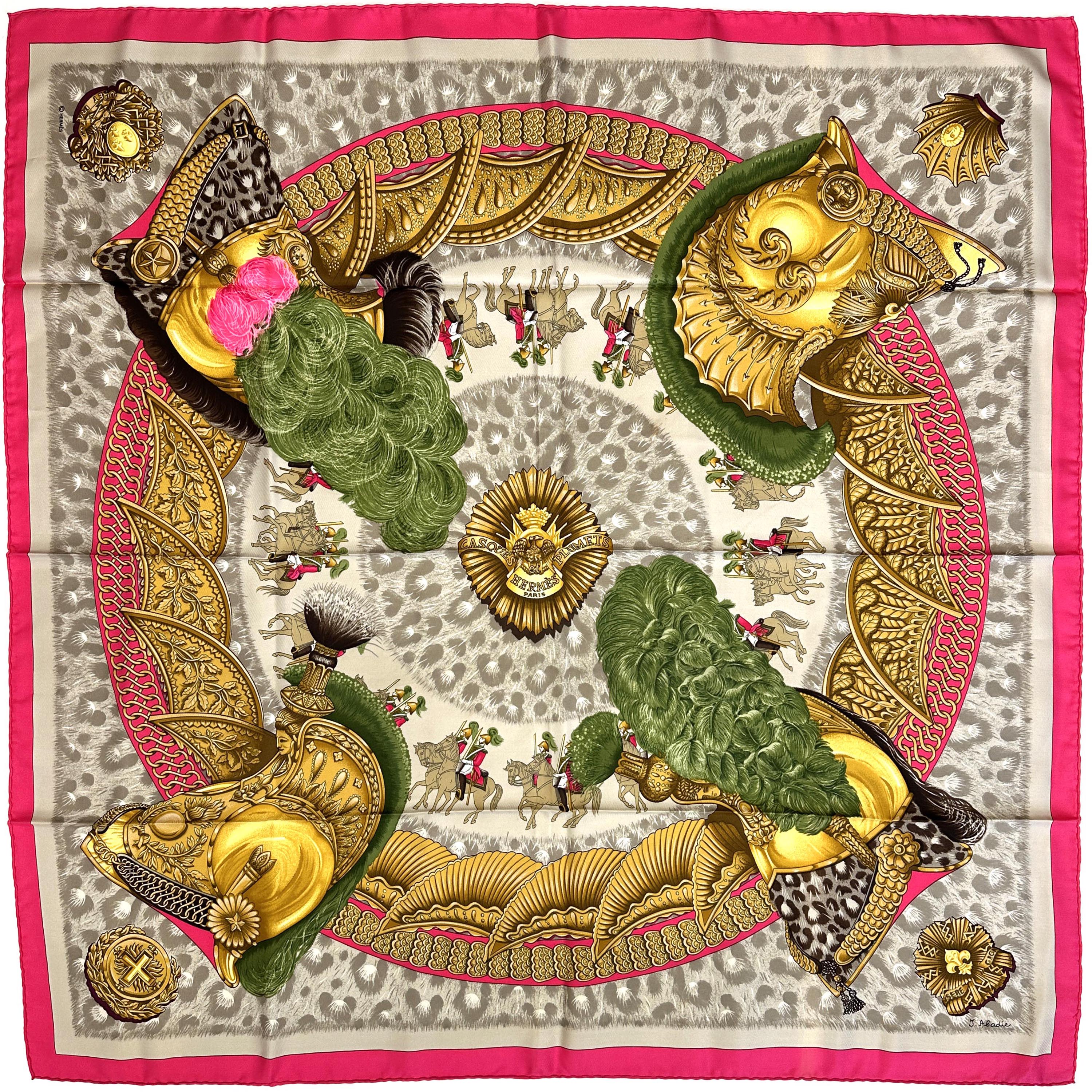 Hermès Casques et Plumets 90