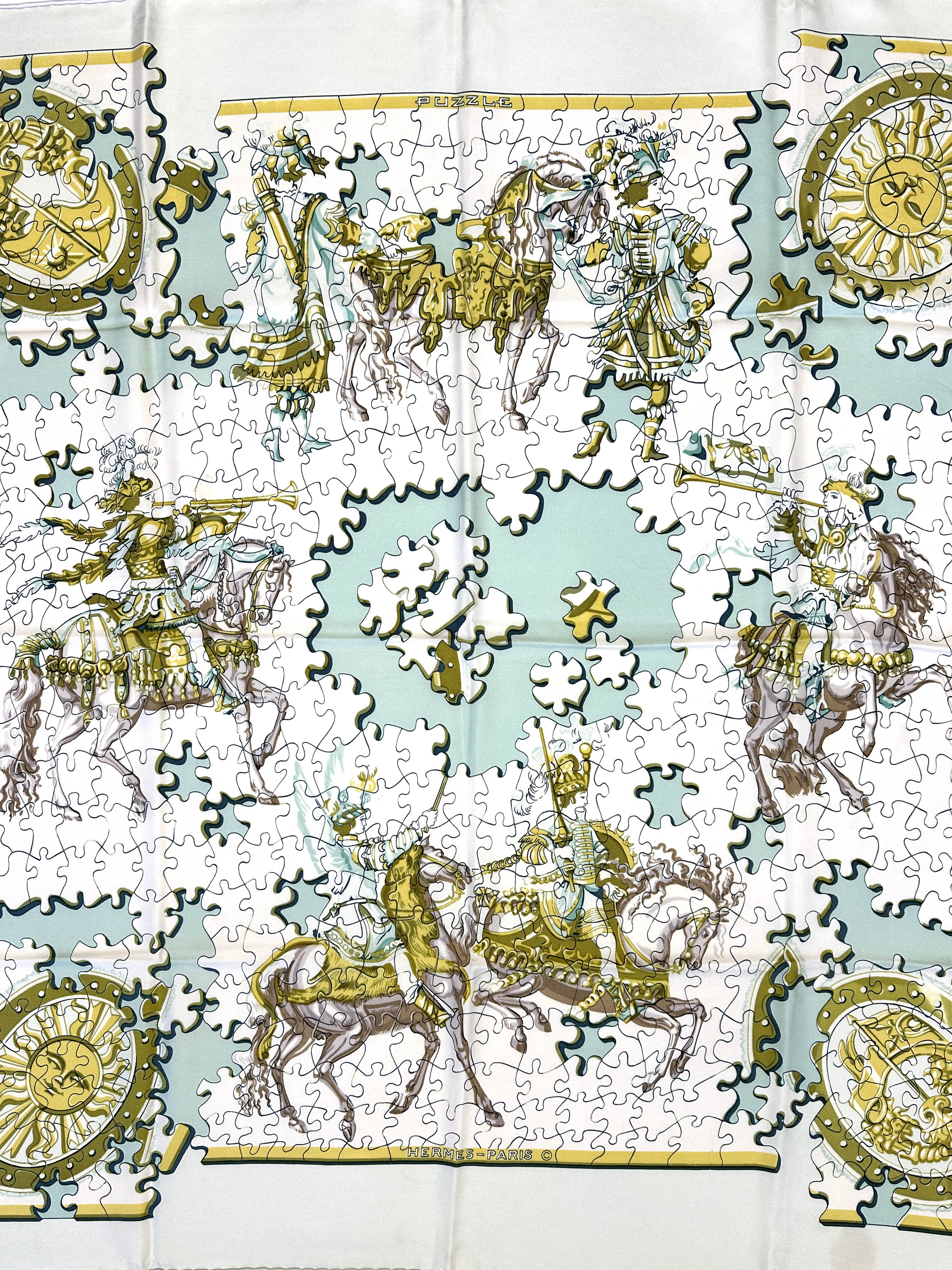 Hermès Puzzle 90