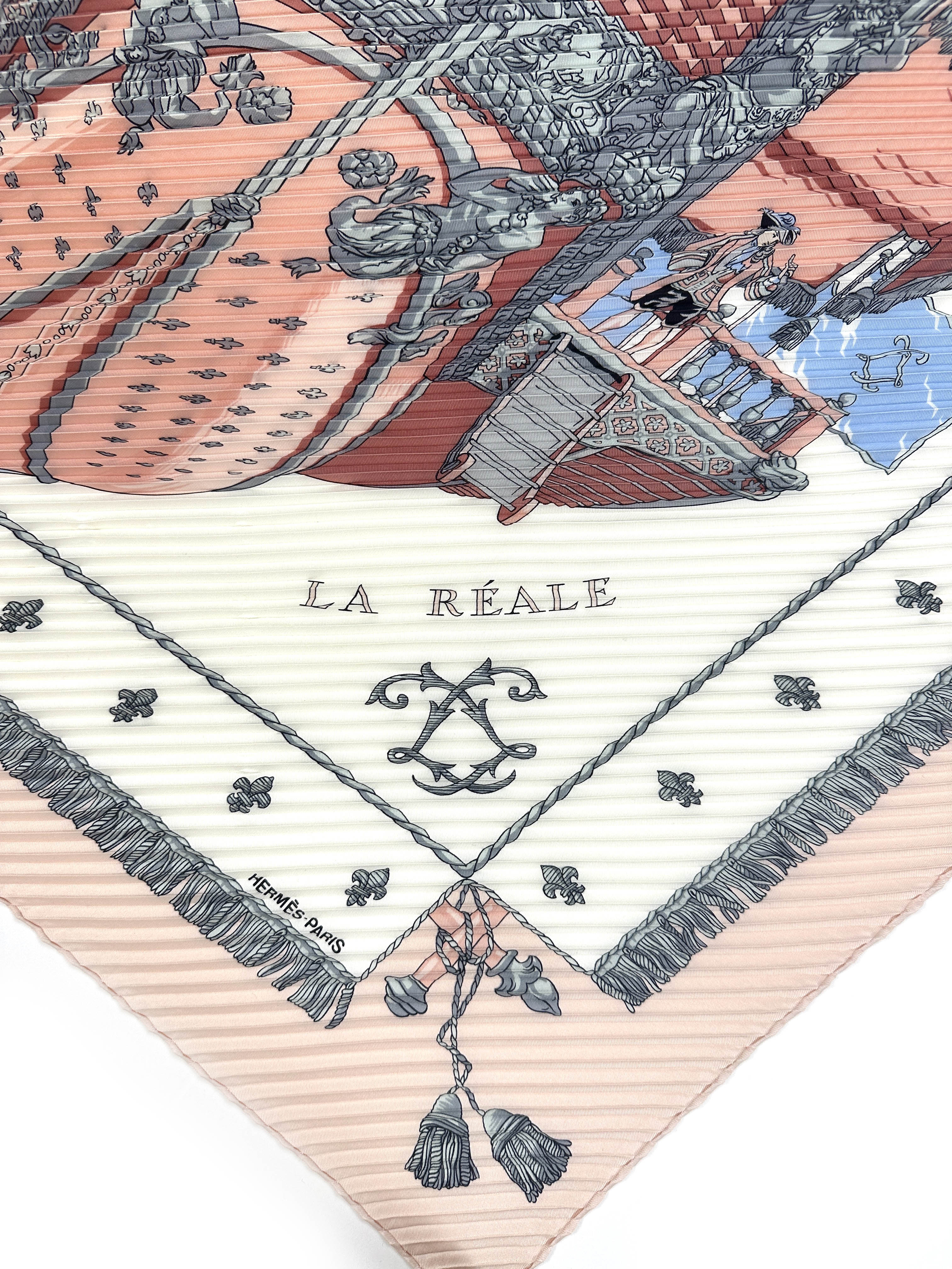 Hermès La Réale Plissé 90