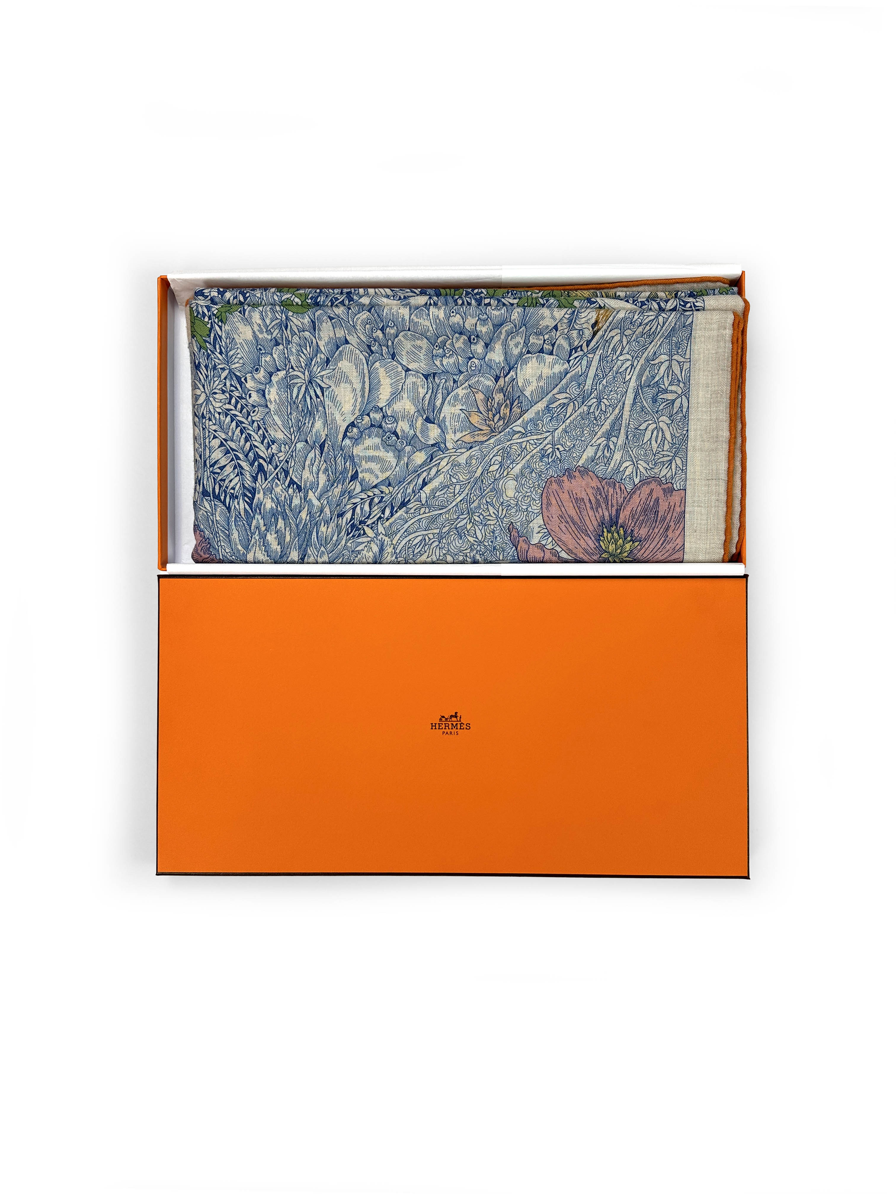 Hermès Retour a la Nature Cashmere Silk 140