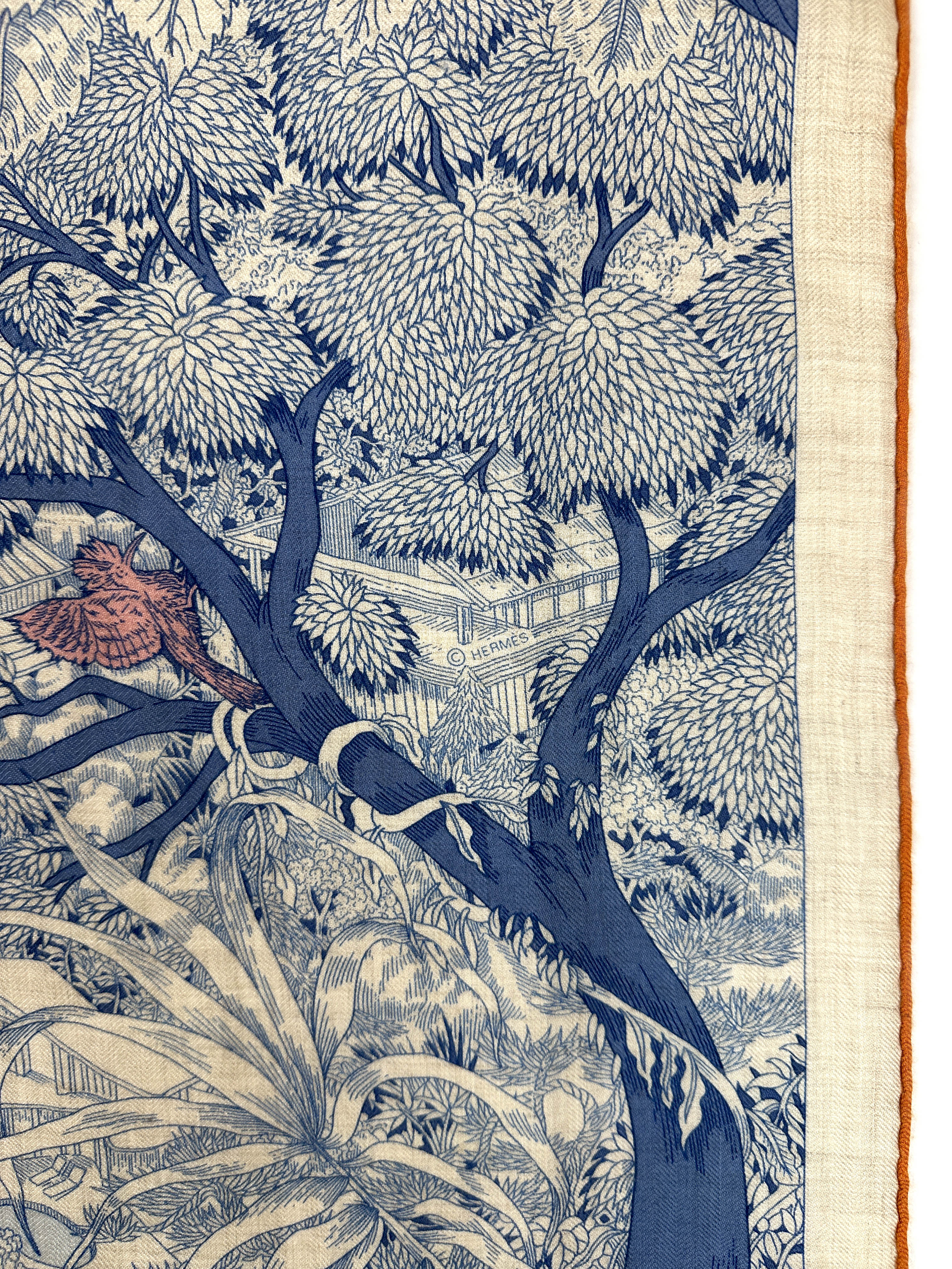 Hermès Retour a la Nature Cashmere Silk 140