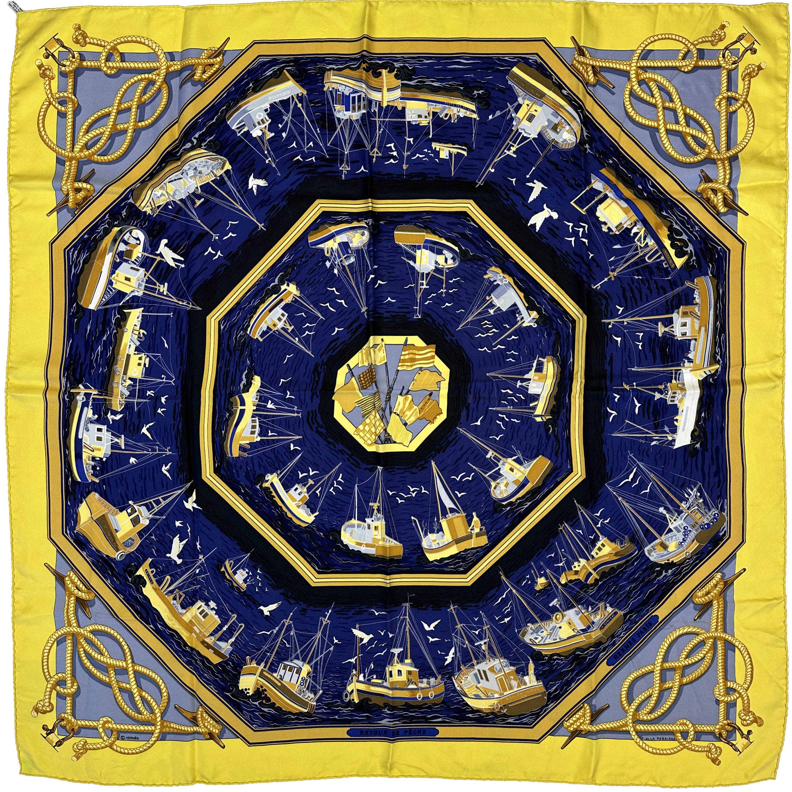 Hermès Retour de Pêche 90