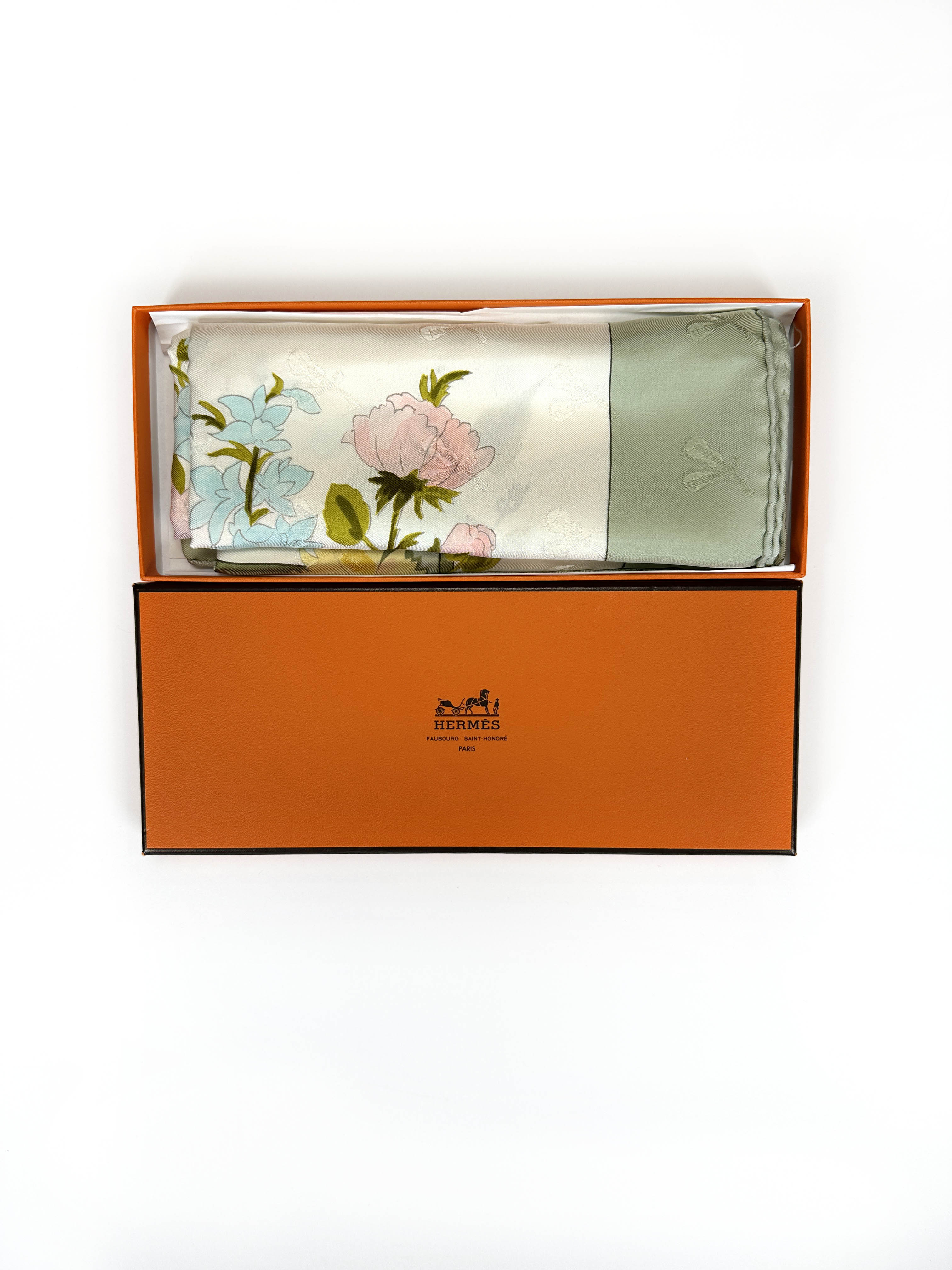 Hermès Romantique Jacquard 90