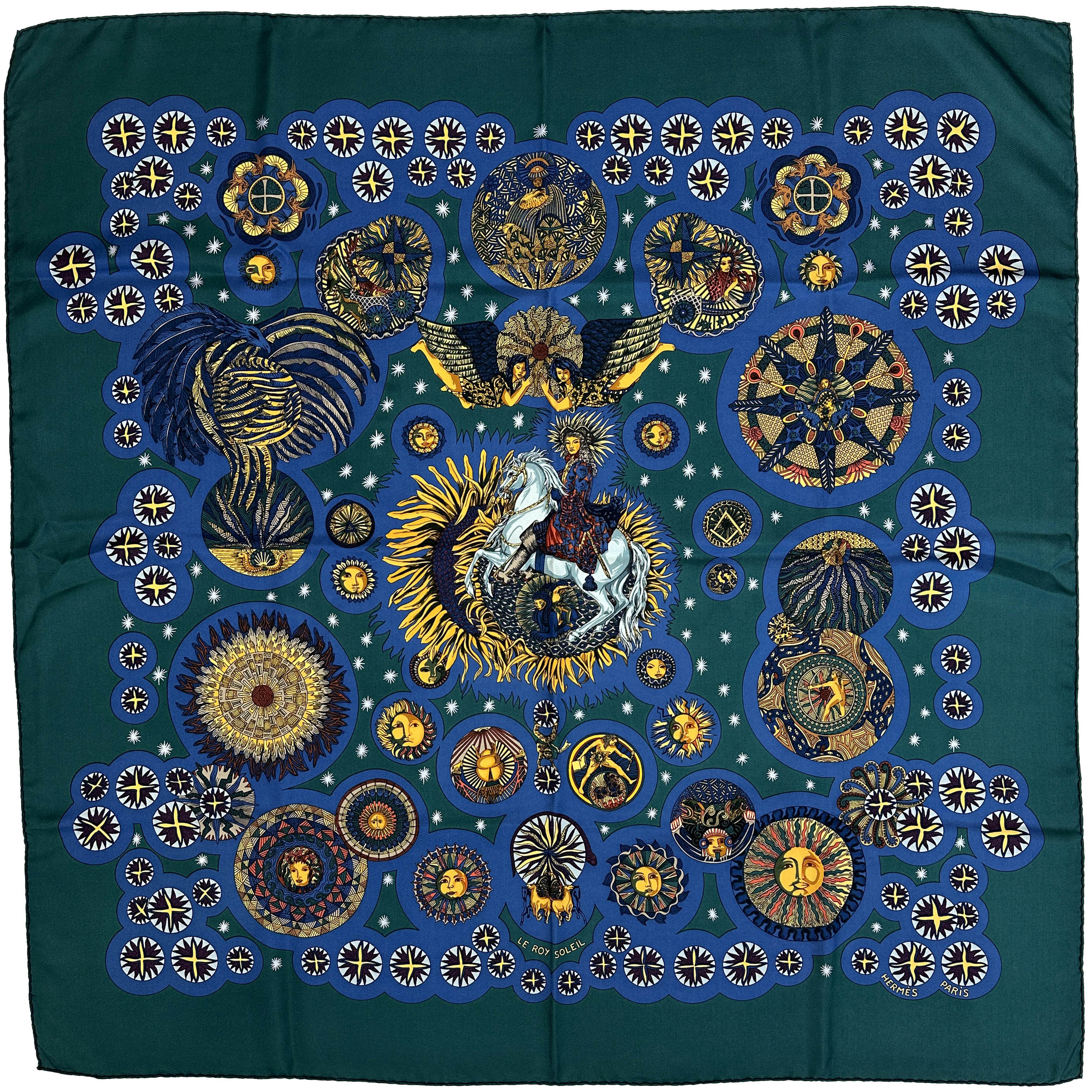 Hermès Le Roy Soleil 90