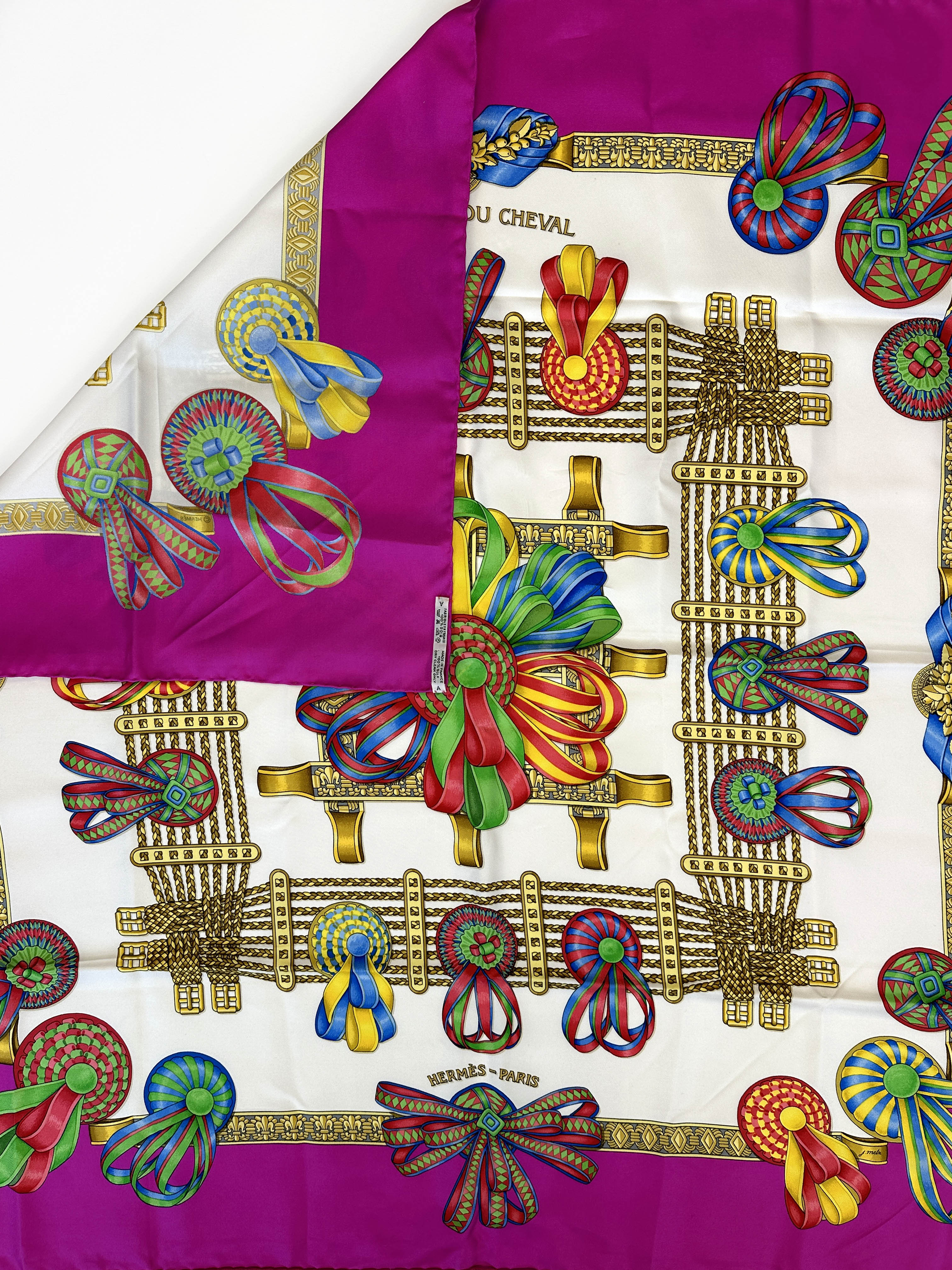 Hermès Les Rubans du Cheval 90