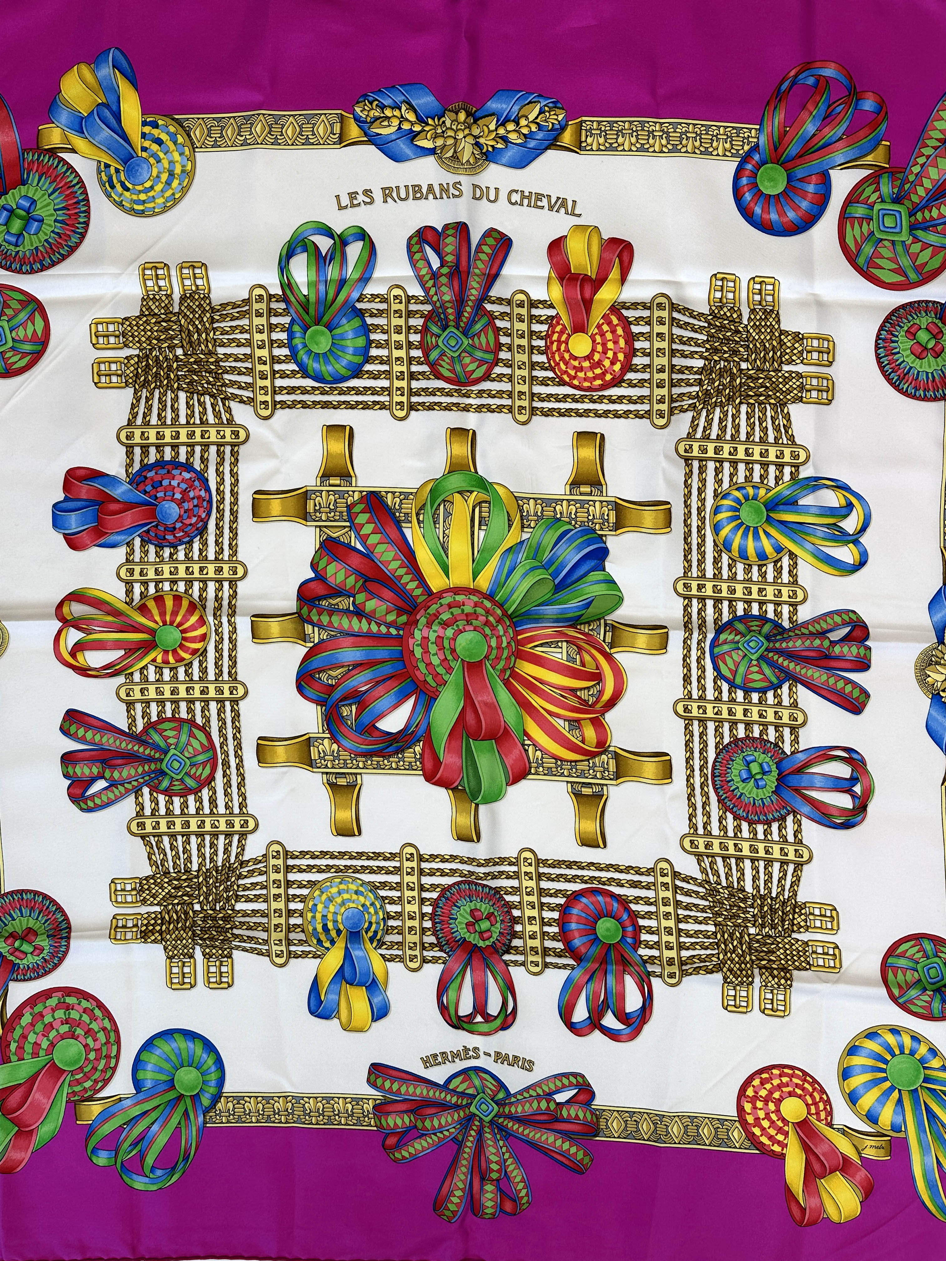 Hermès Les Rubans du Cheval 90