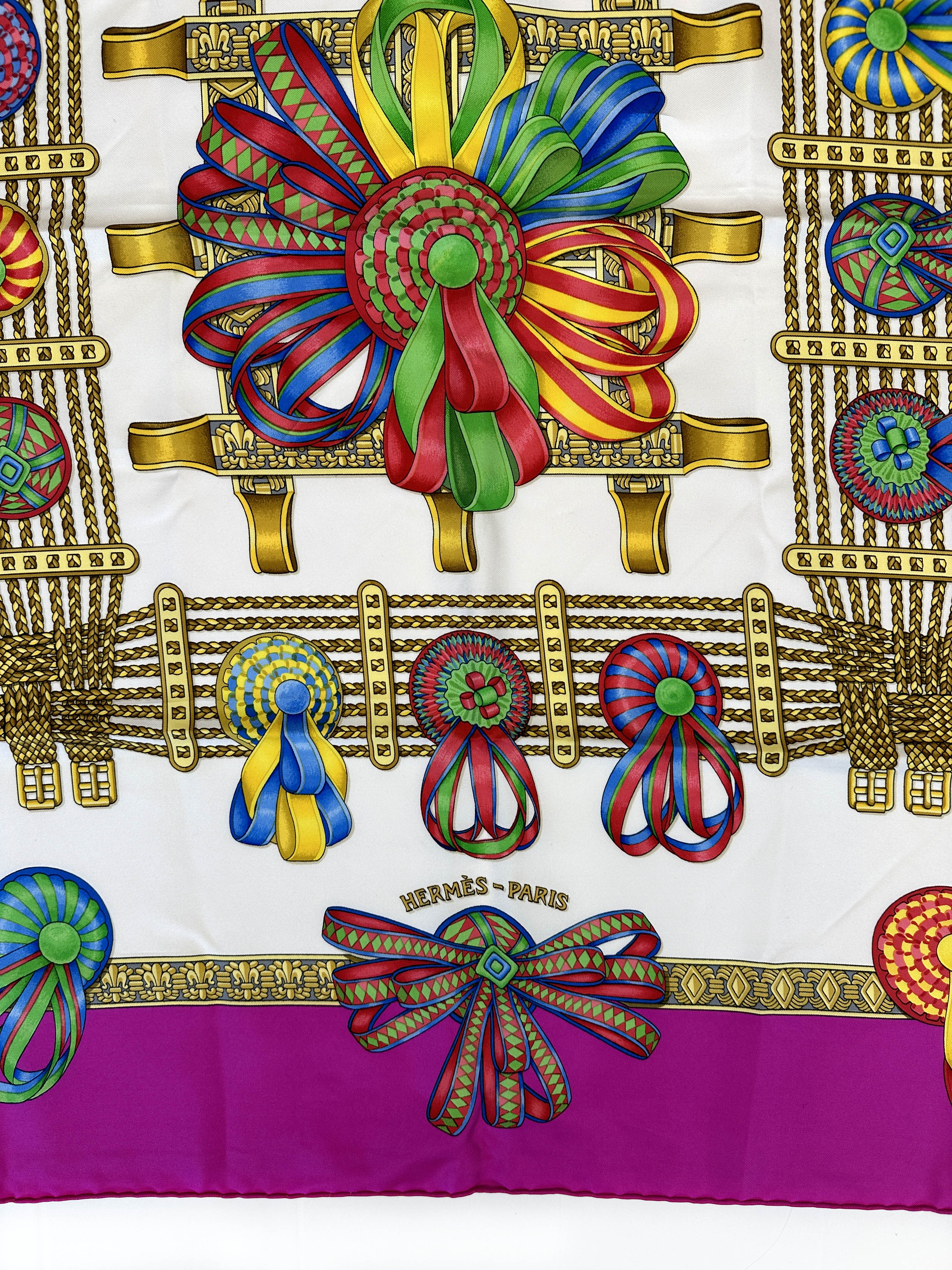 Hermès Les Rubans du Cheval 90