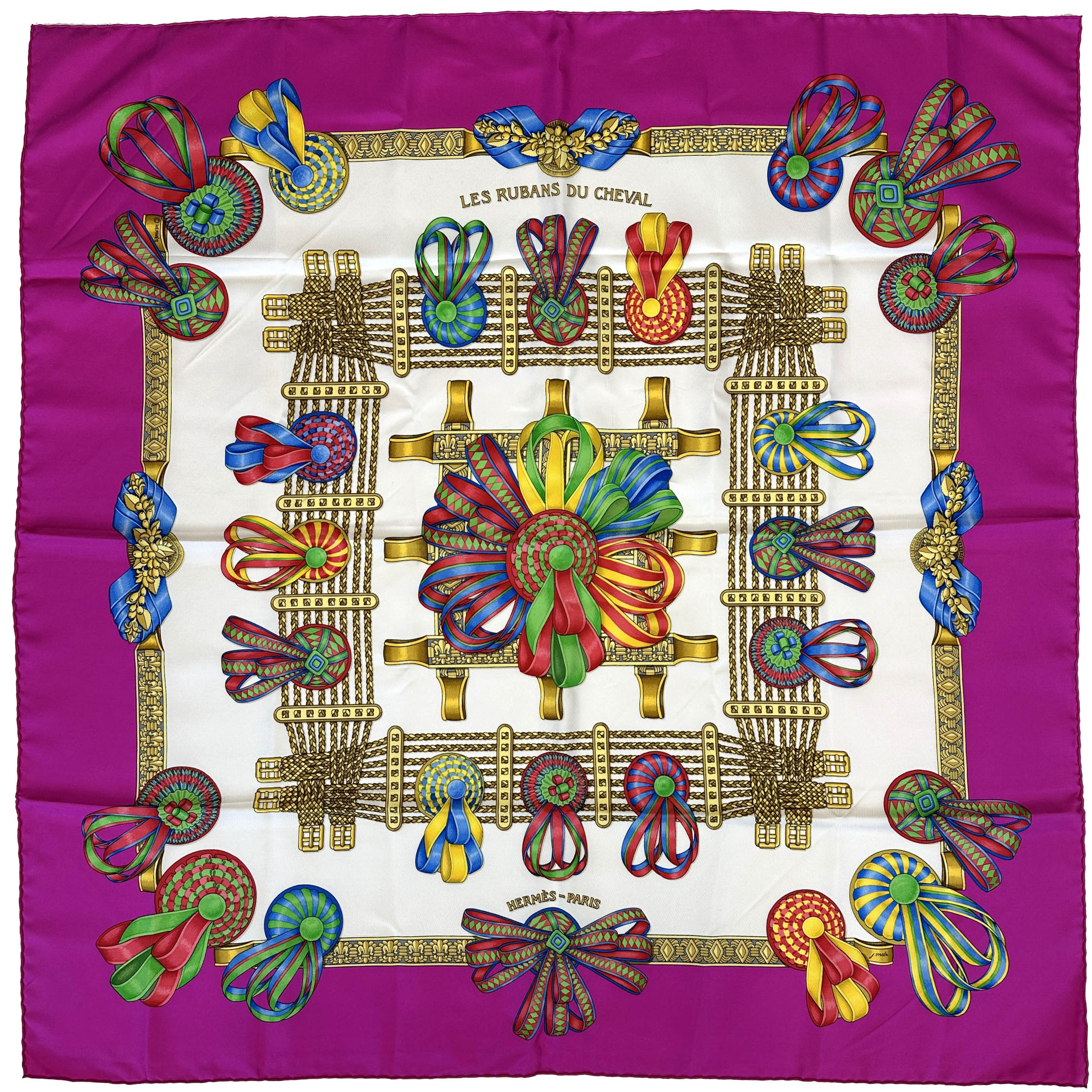 Hermès Les Rubans du Cheval 90