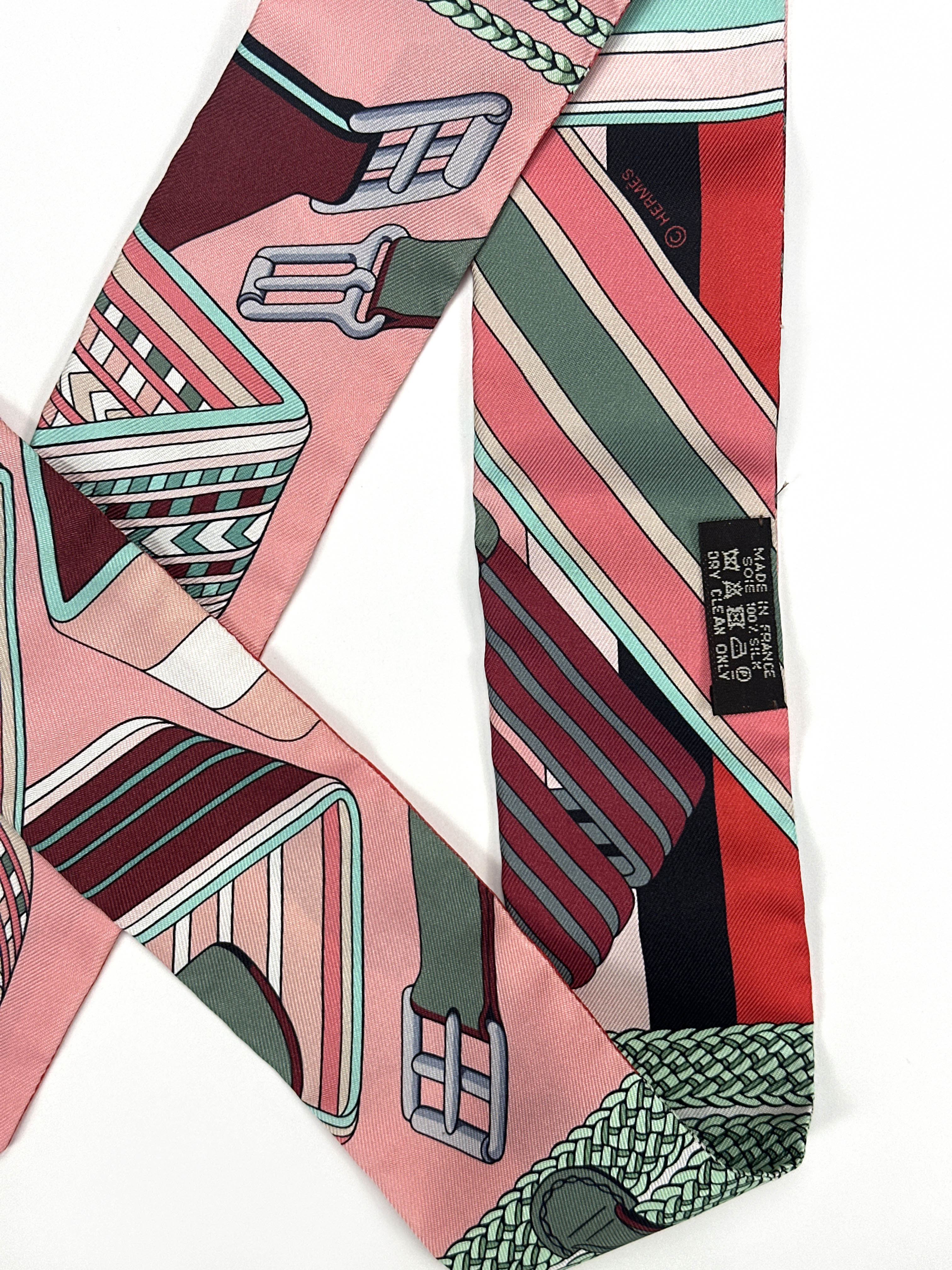 Hermès Sangles en ZigZag Twilly