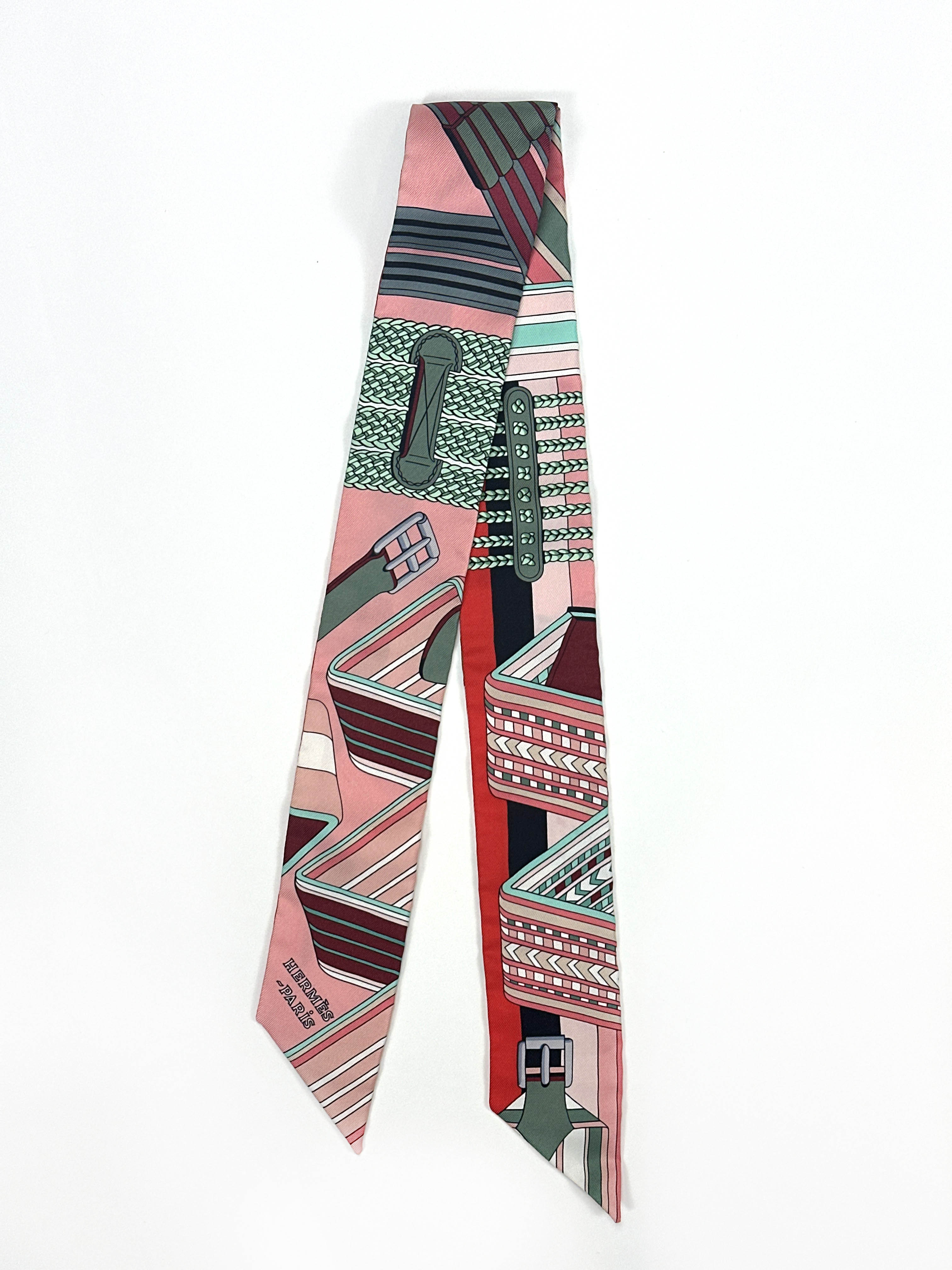 Hermès Sangles en ZigZag Twilly