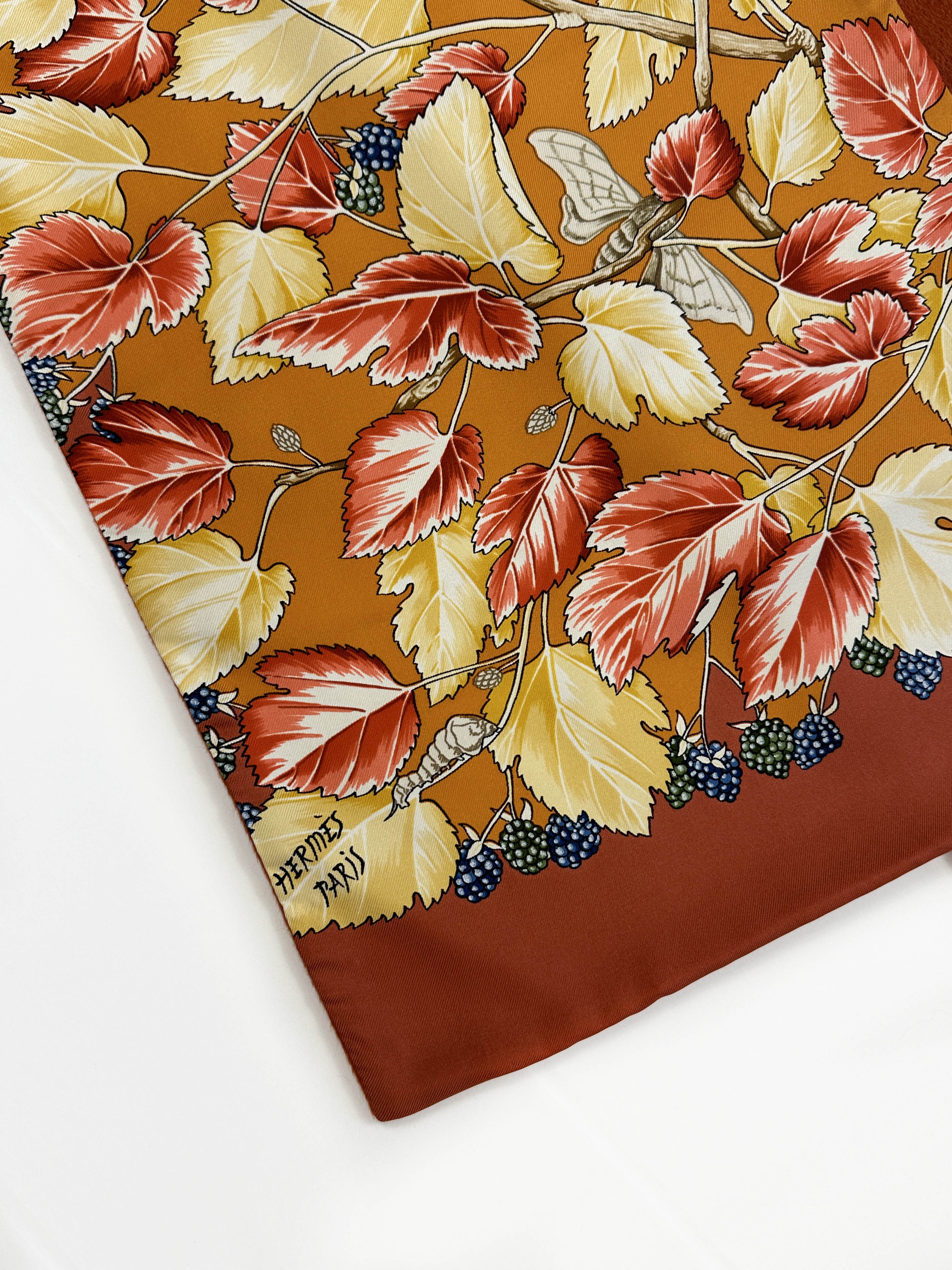 Hermès L'aribe de Soie Silk Angora Shawl