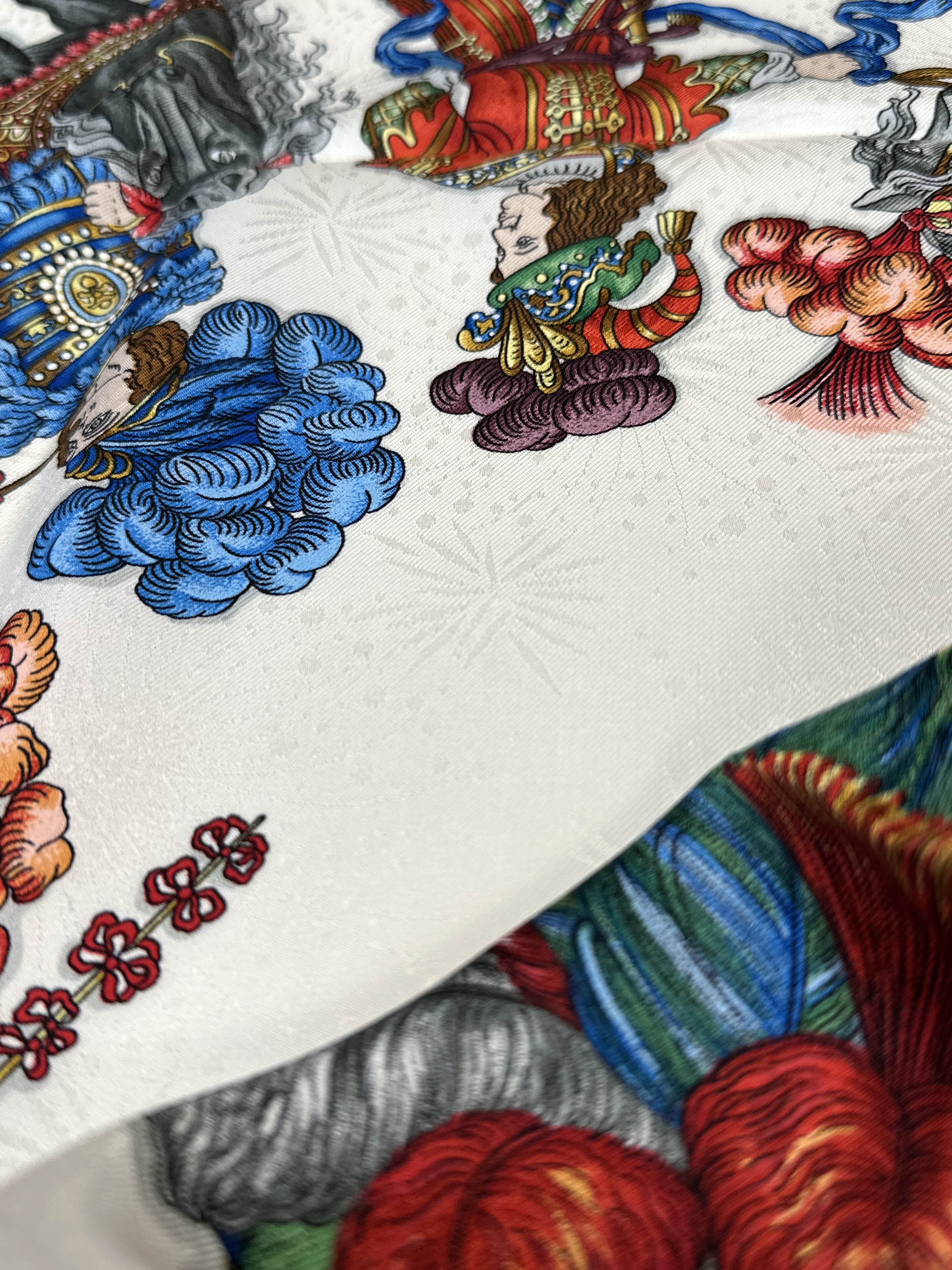 Hermès Les Fêtes du Roi Soleil Jacquard 90