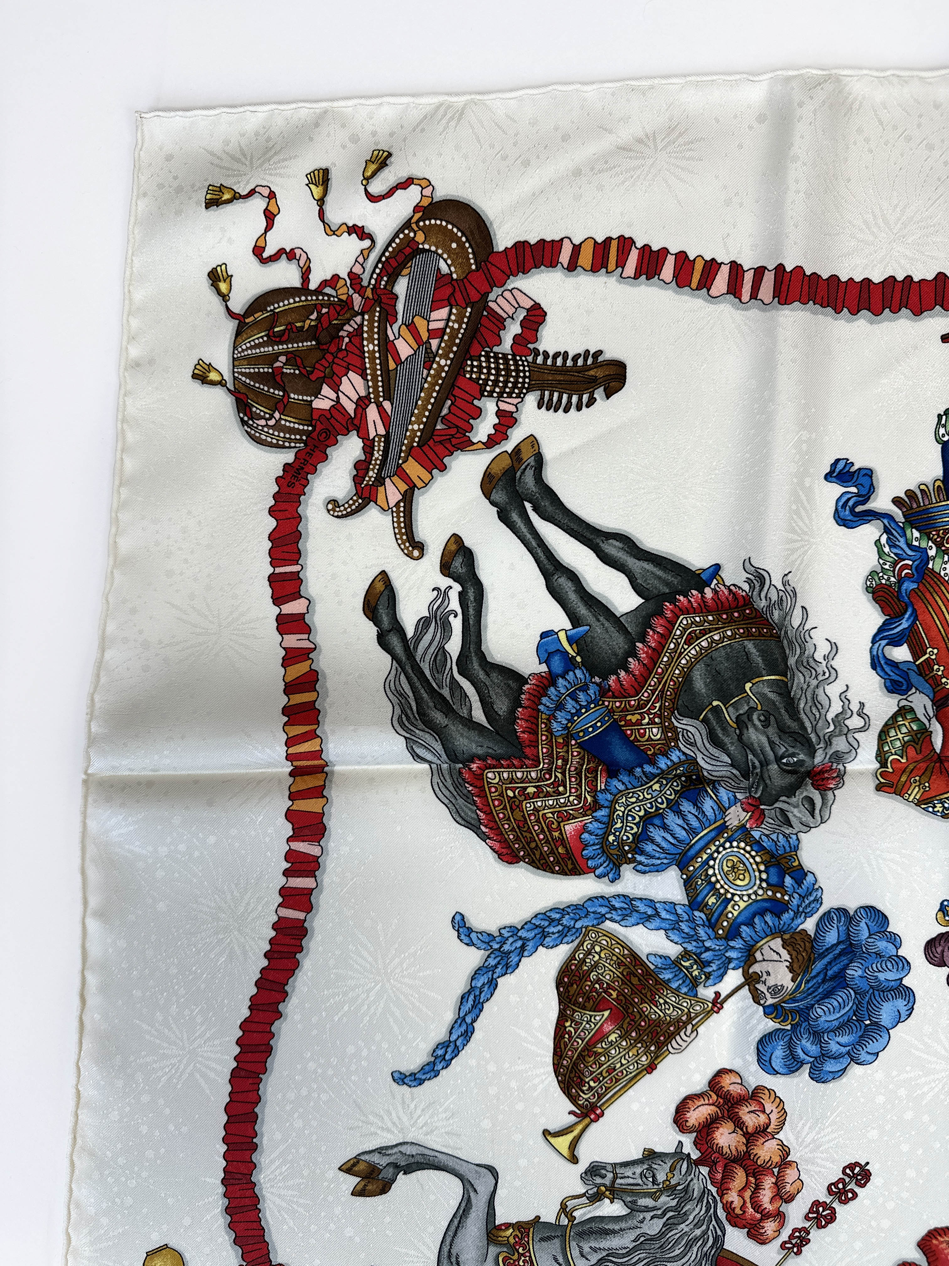 Hermès Les Fêtes du Roi Soleil Jacquard 90