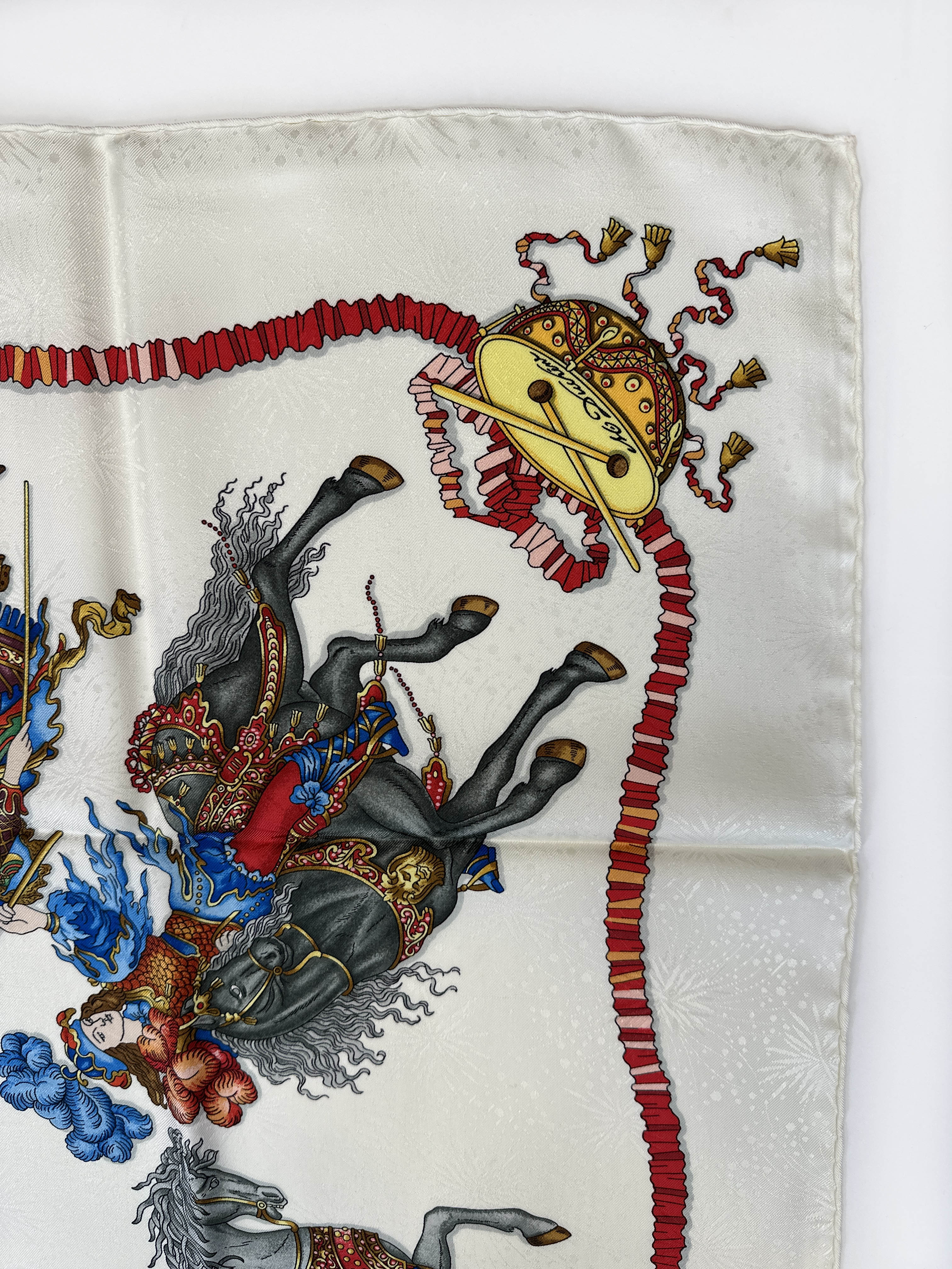 Hermès Les Fêtes du Roi Soleil Jacquard 90