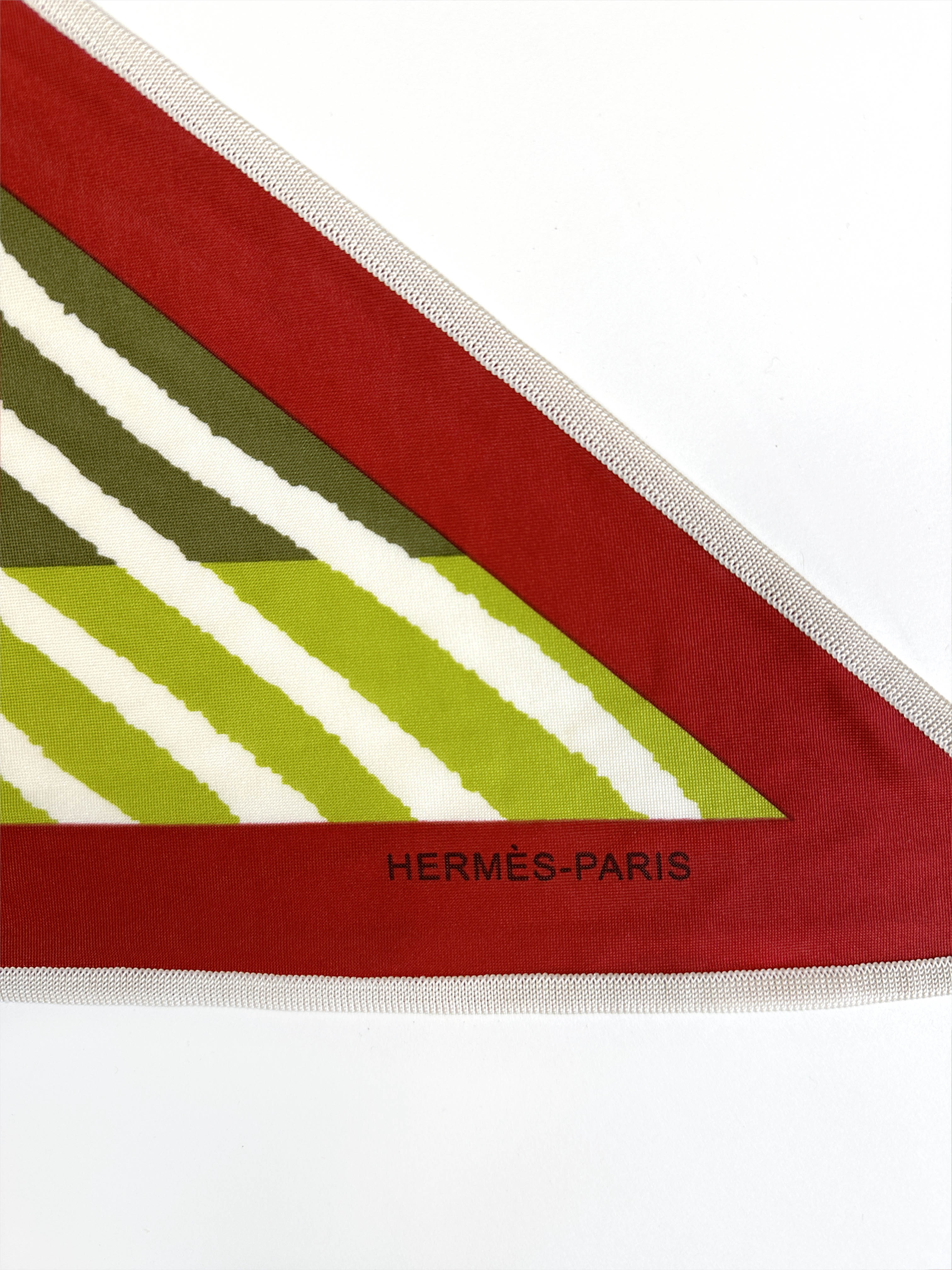Hermès Soleil Silk Jersey Triangle