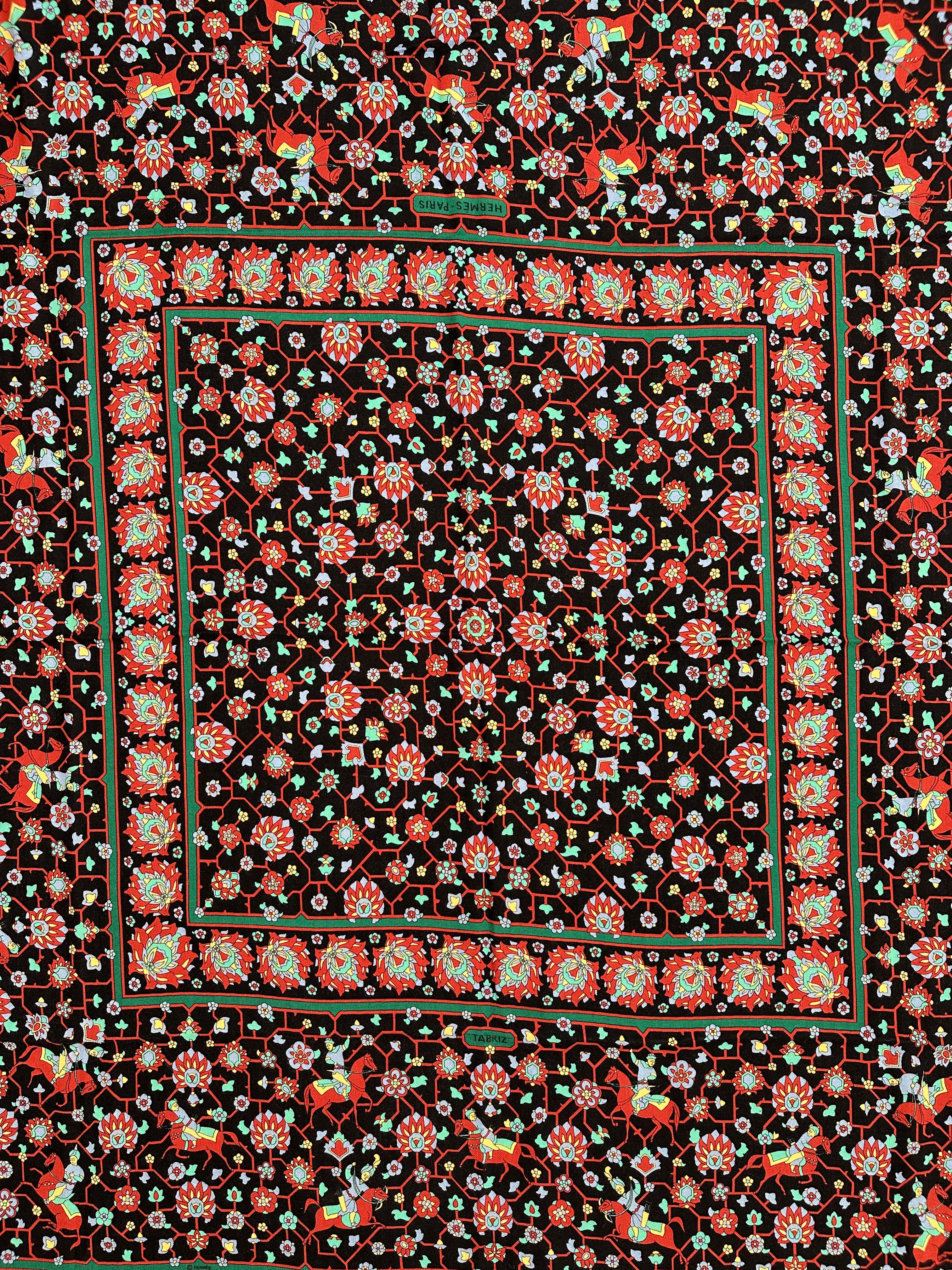 Hermès Tabriz Cashmere Silk 140