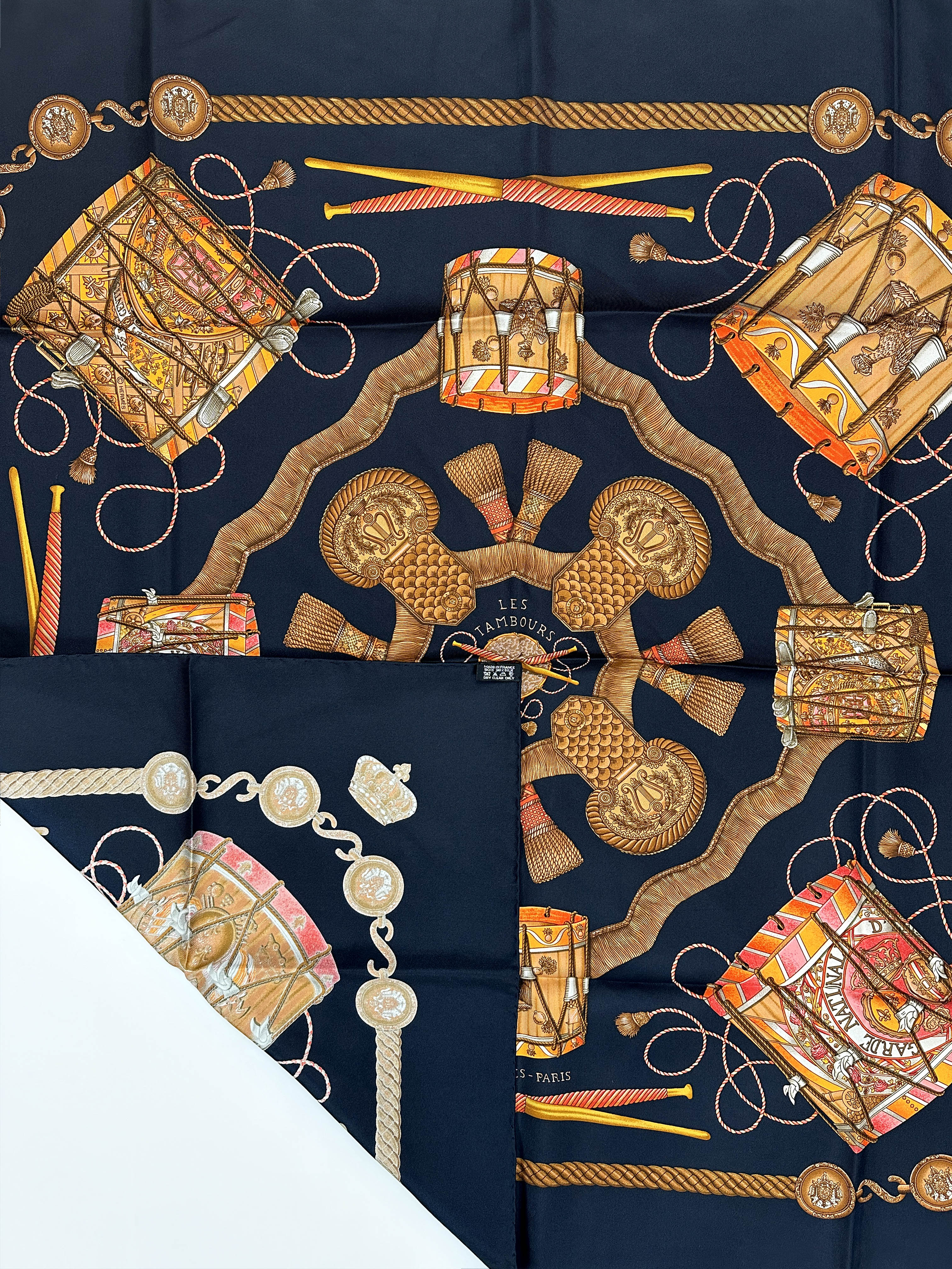 Hermès Les Tambours 90