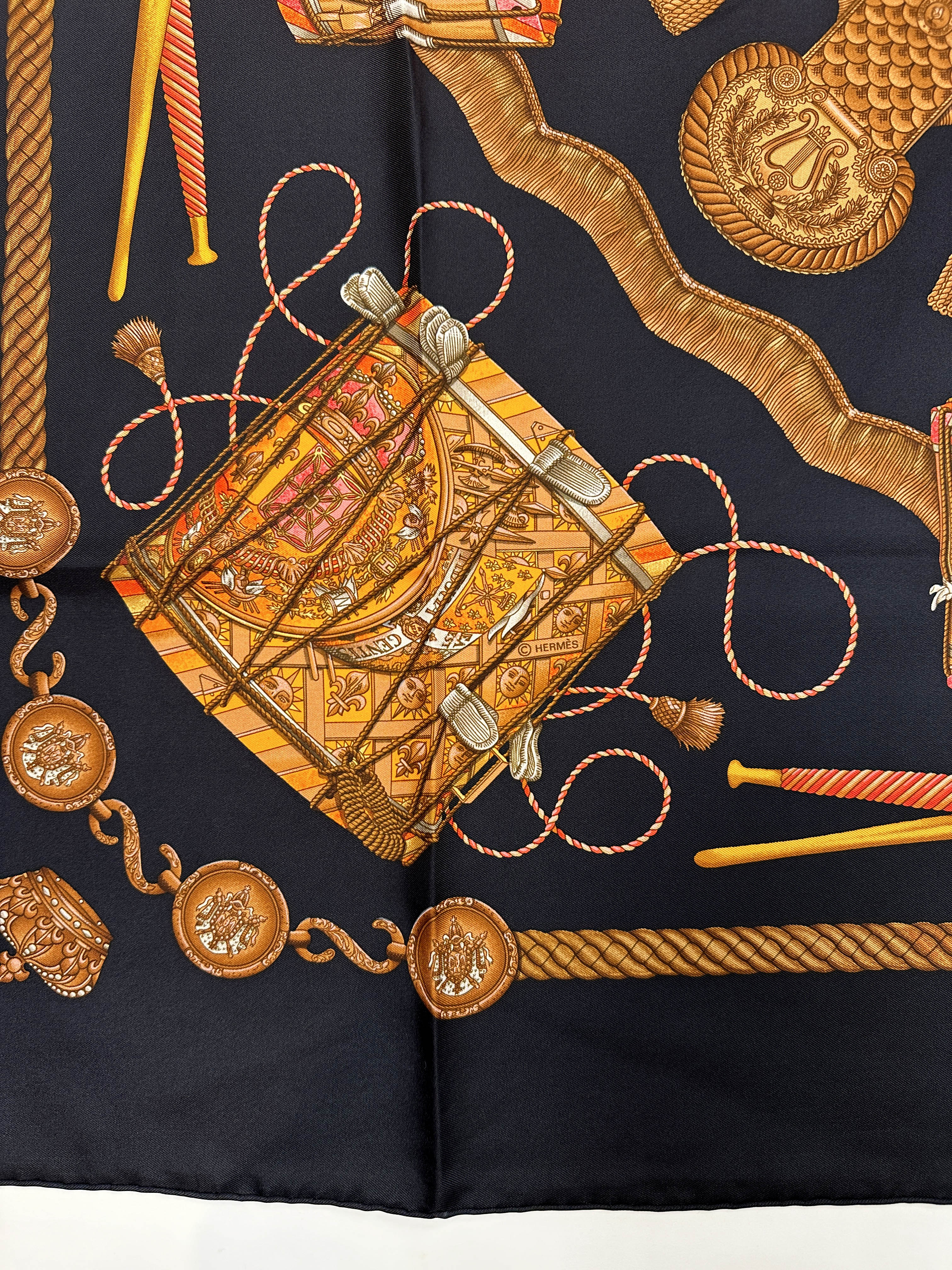 Hermès Les Tambours 90