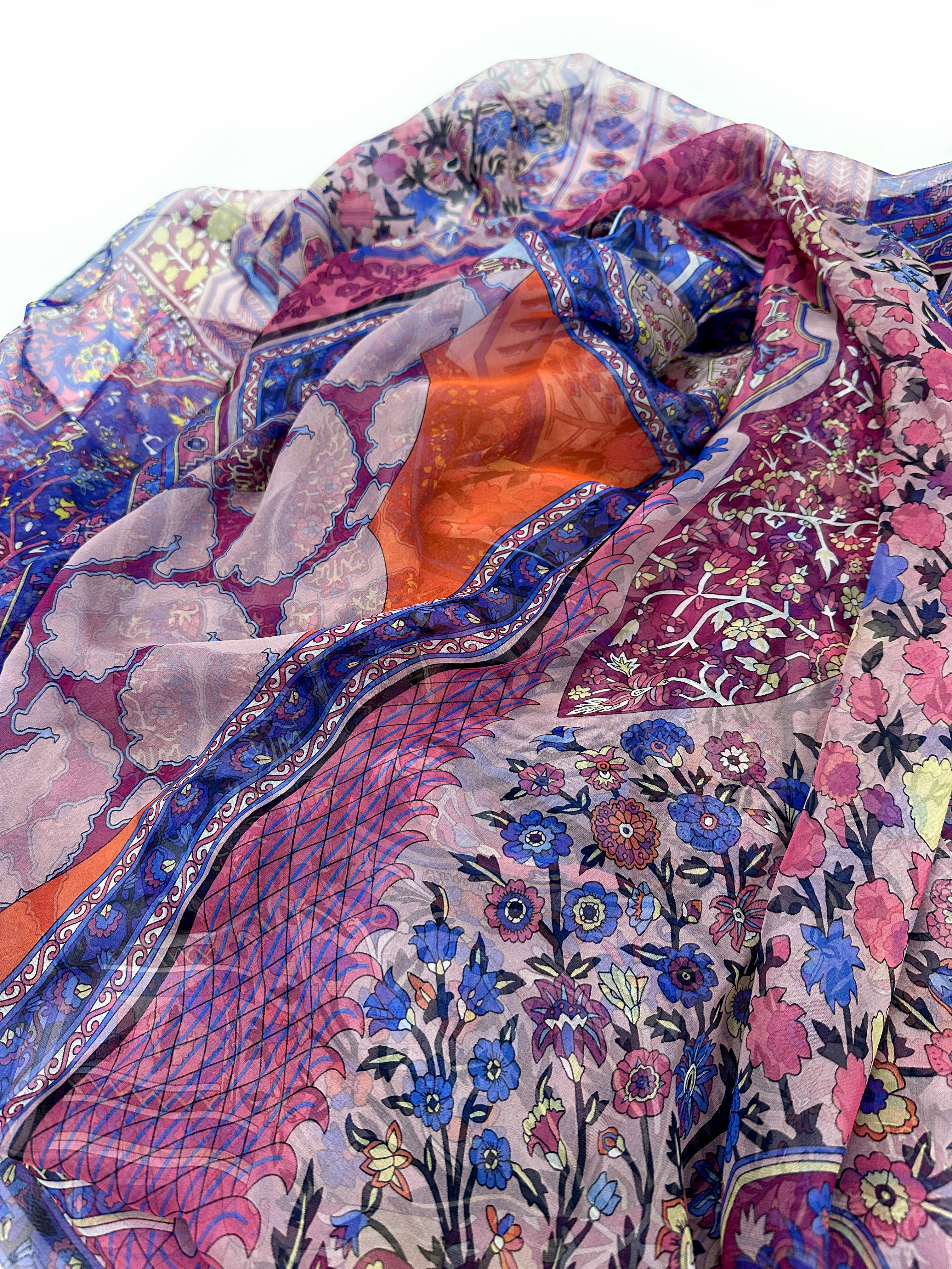 Hermès Tapis Persian Silk Mousseline 140