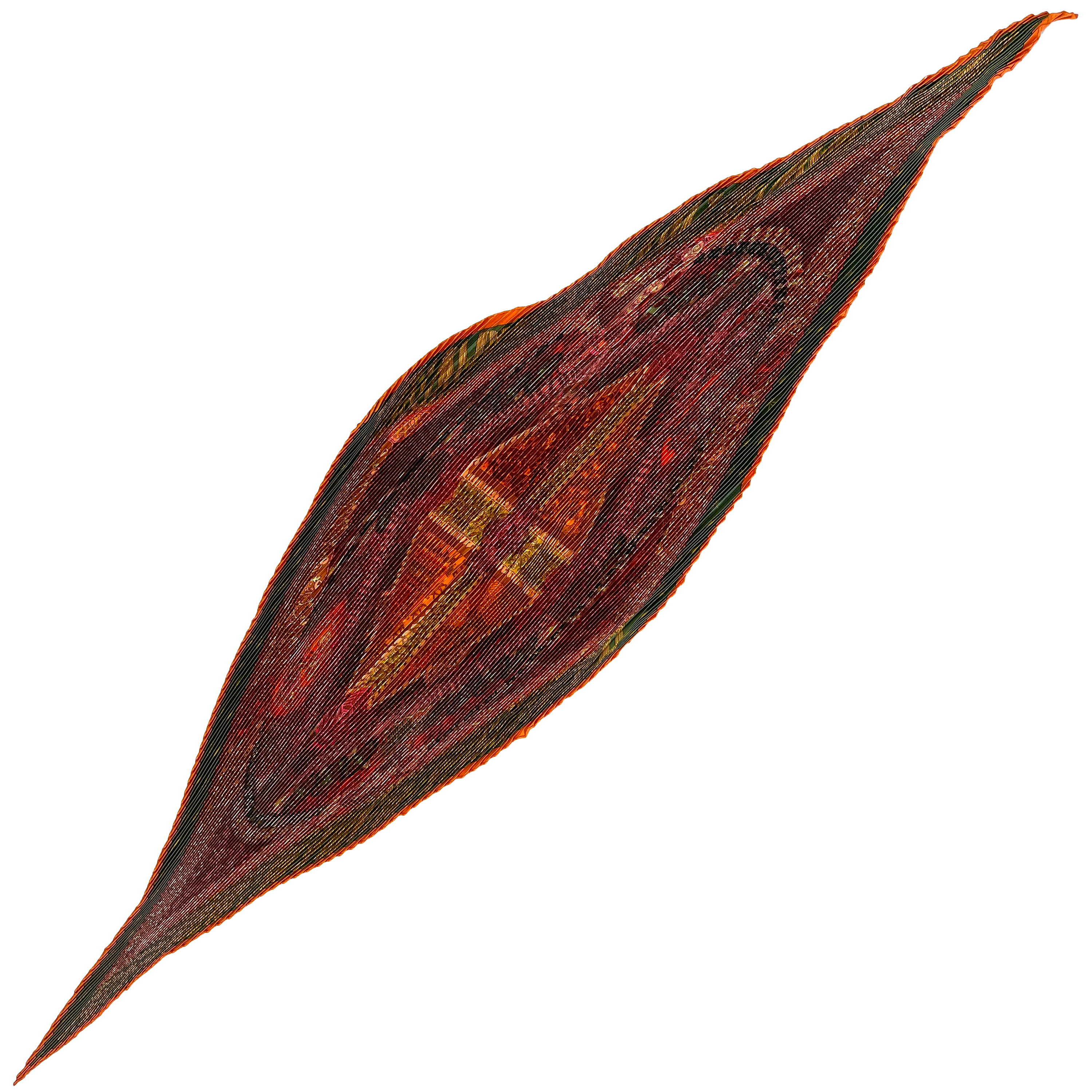 Hermès Sur un Tapis Volant Plissé 90