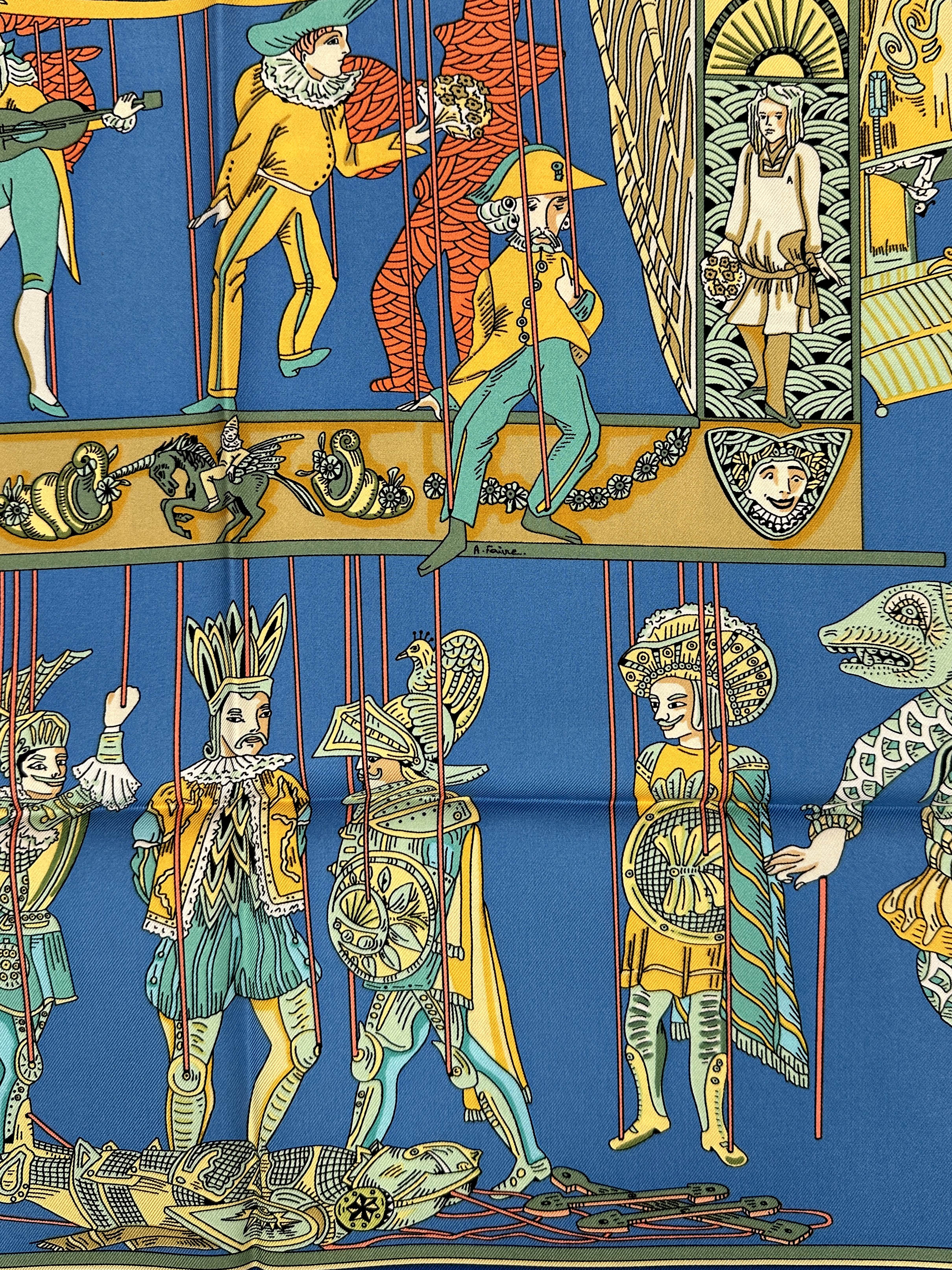 Hermès Le Temps des Marionnettes 90