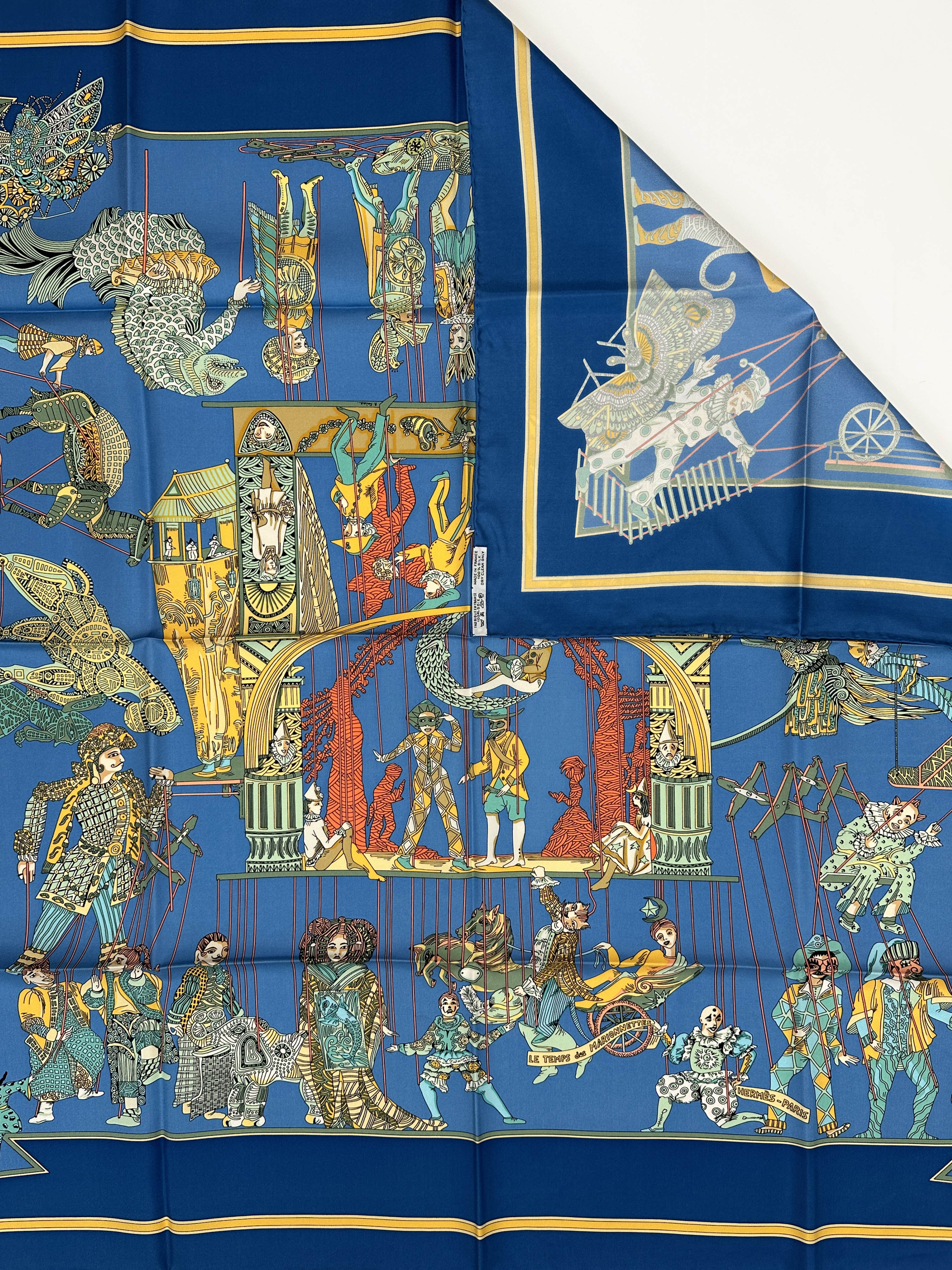 Hermès Le Temps des Marionnettes 90