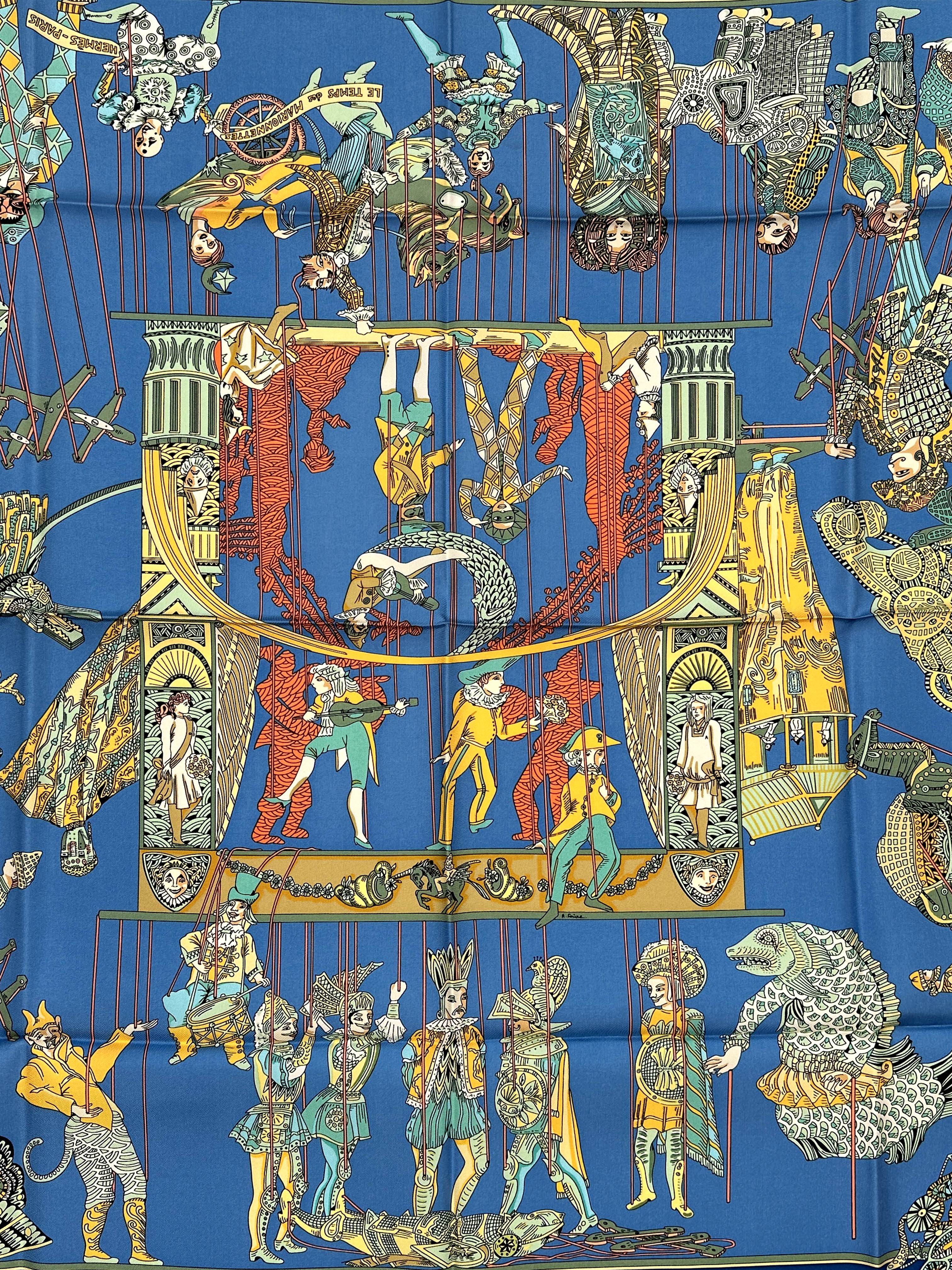 Hermès Le Temps des Marionnettes 90