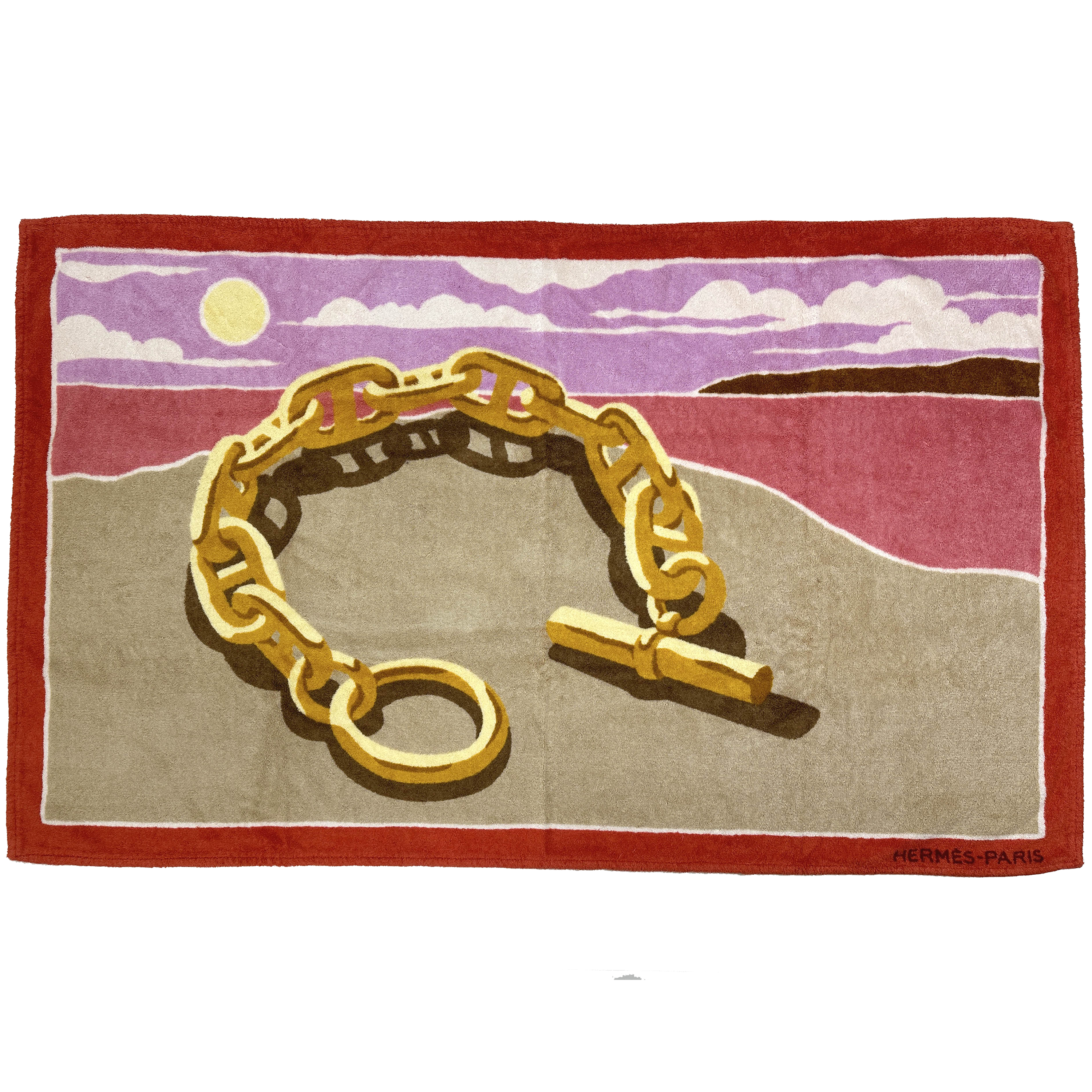 Hermès Escale a la Plage Towel