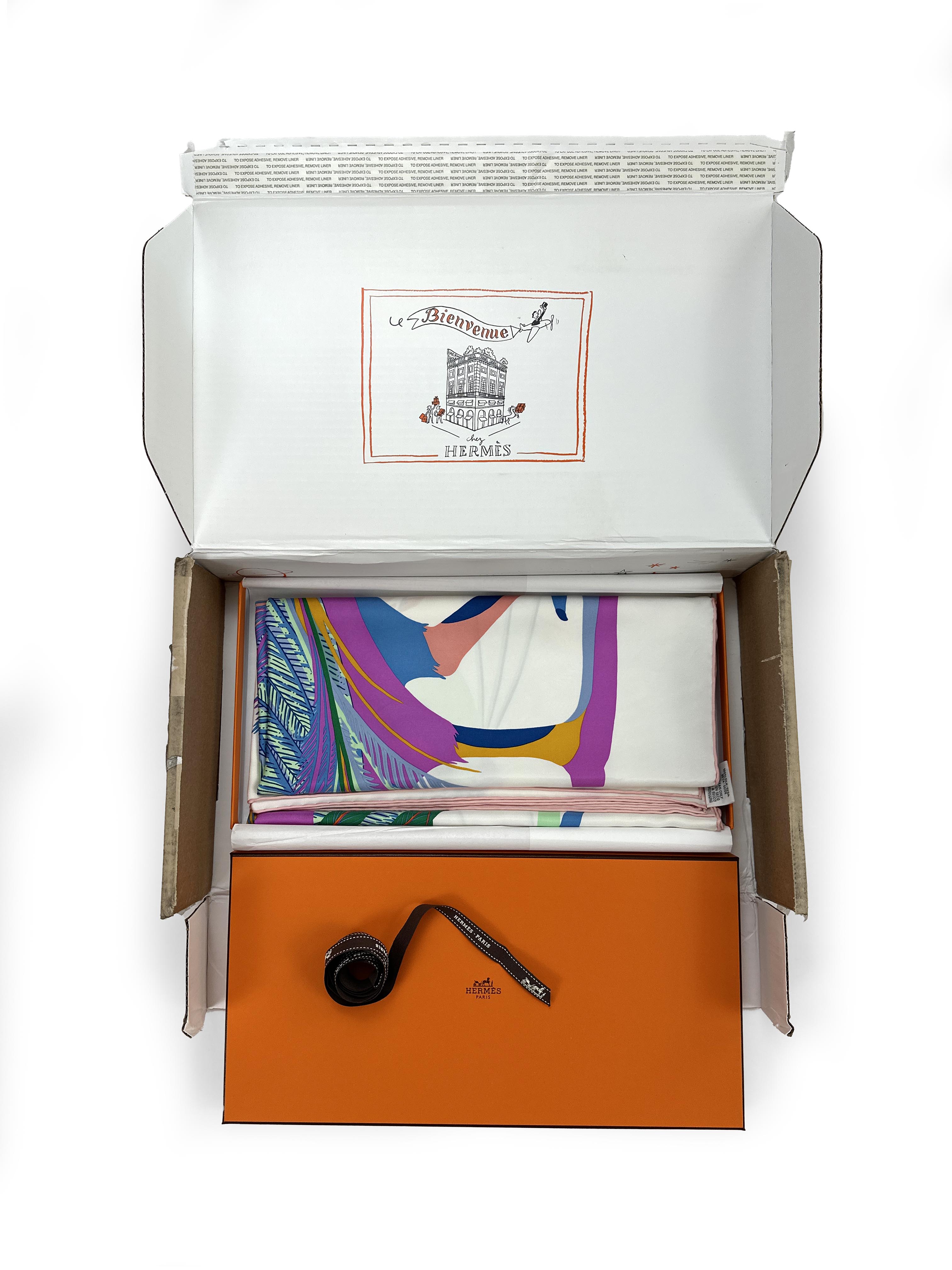 Hermès Toucans de Paradis Silk 140
