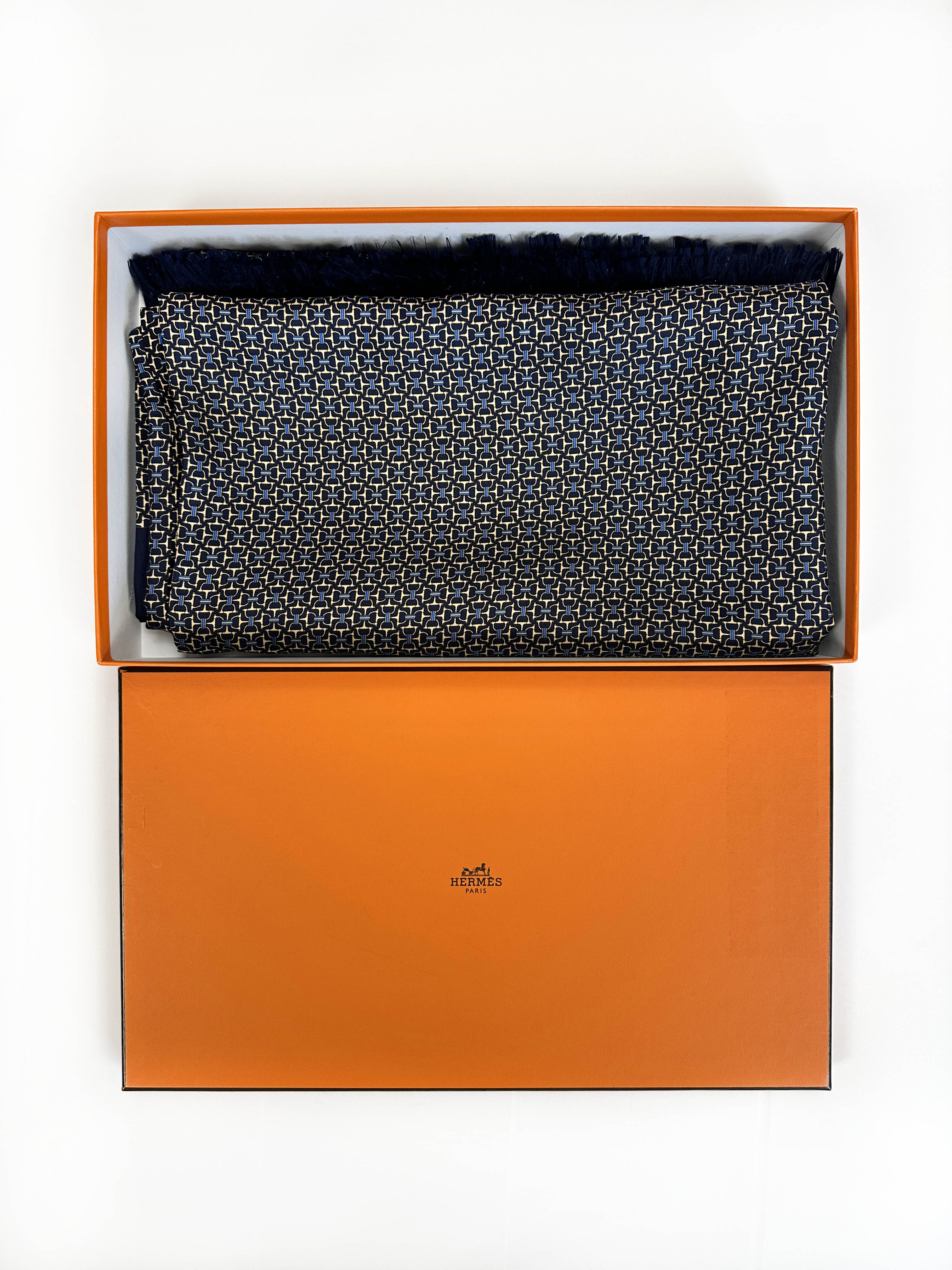 Hermès Tuxedo Shawl