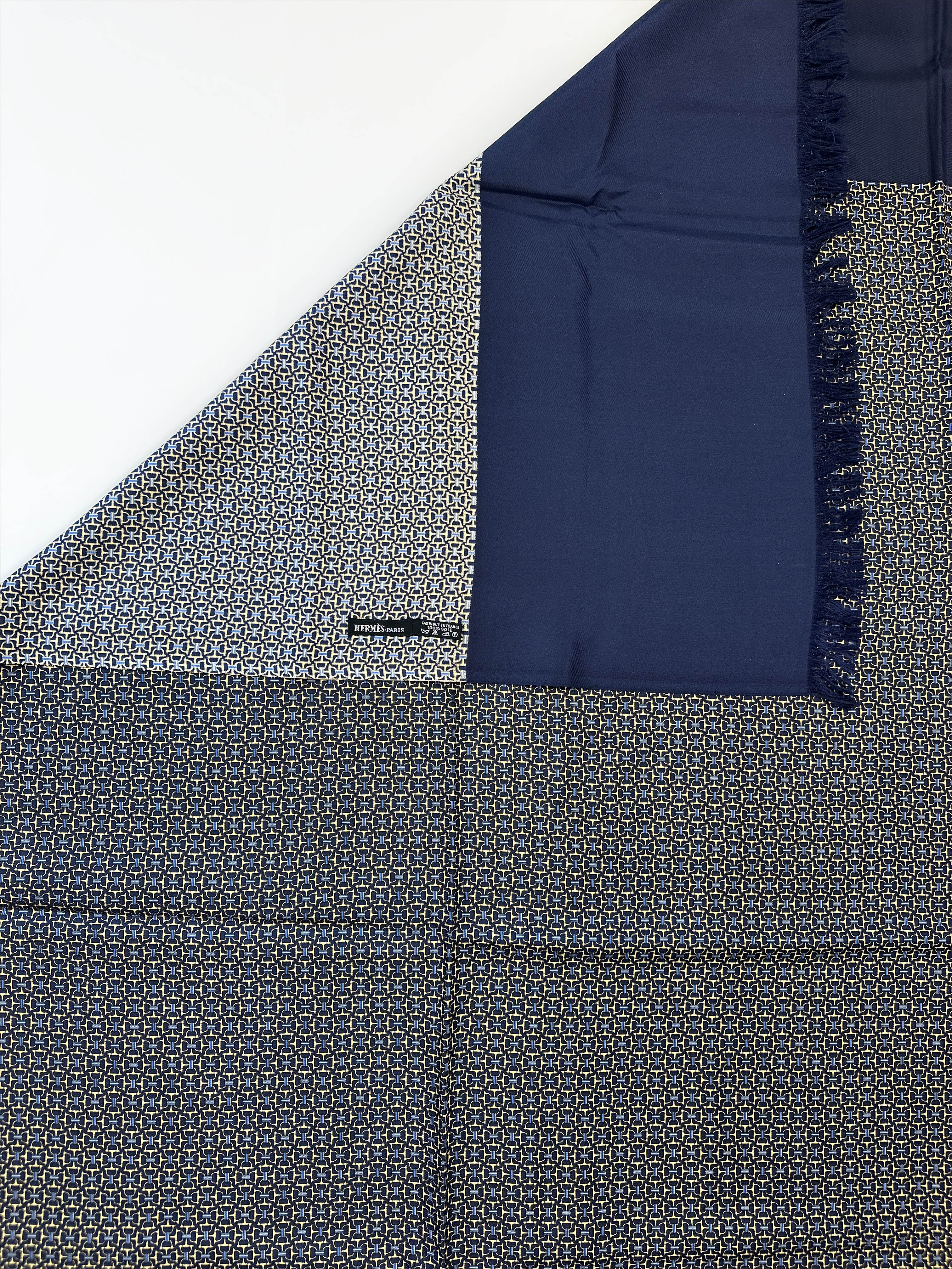 Hermès Tuxedo Shawl