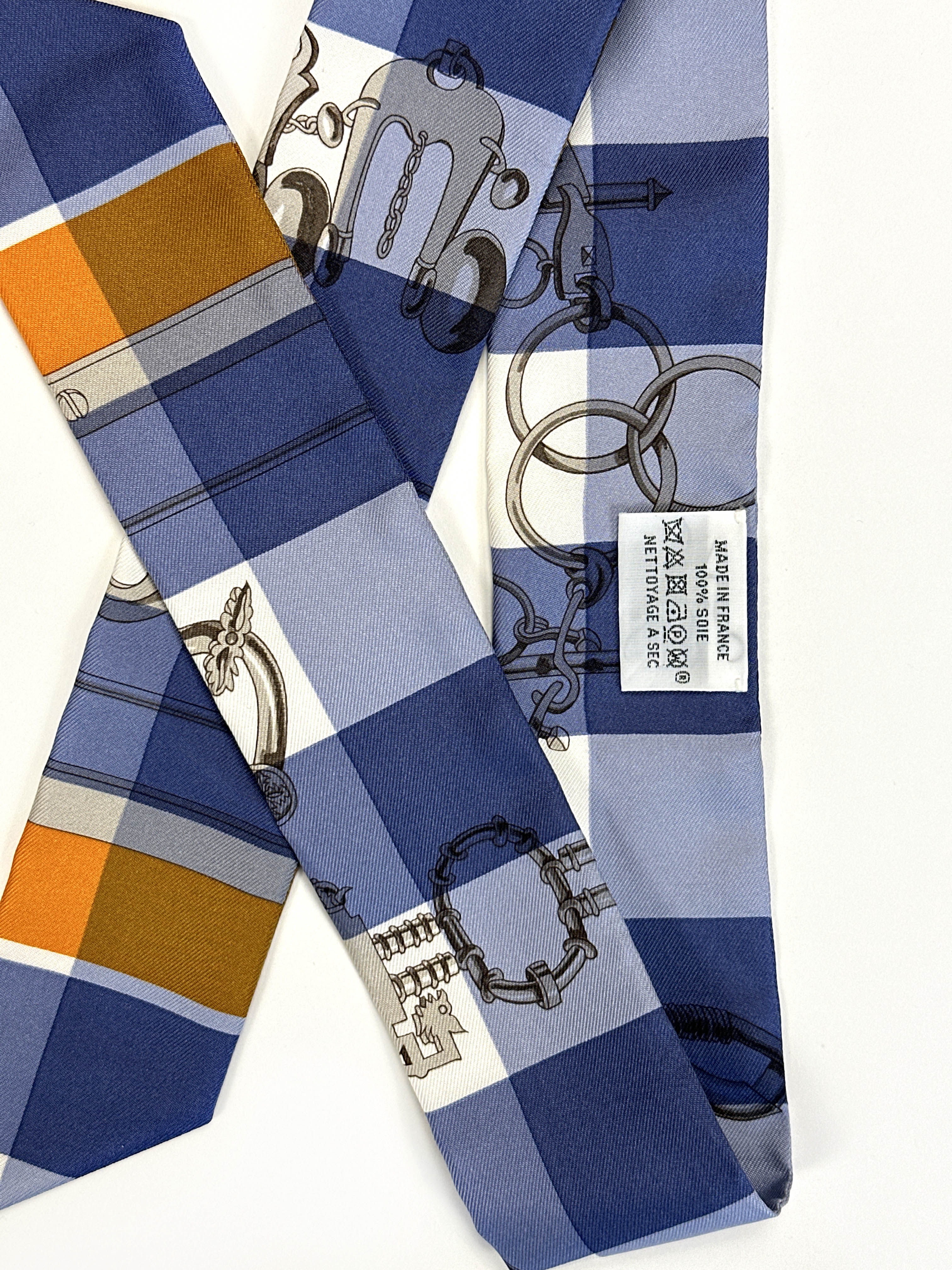 Hermès Mors et Gourmettes Vichy Twilly